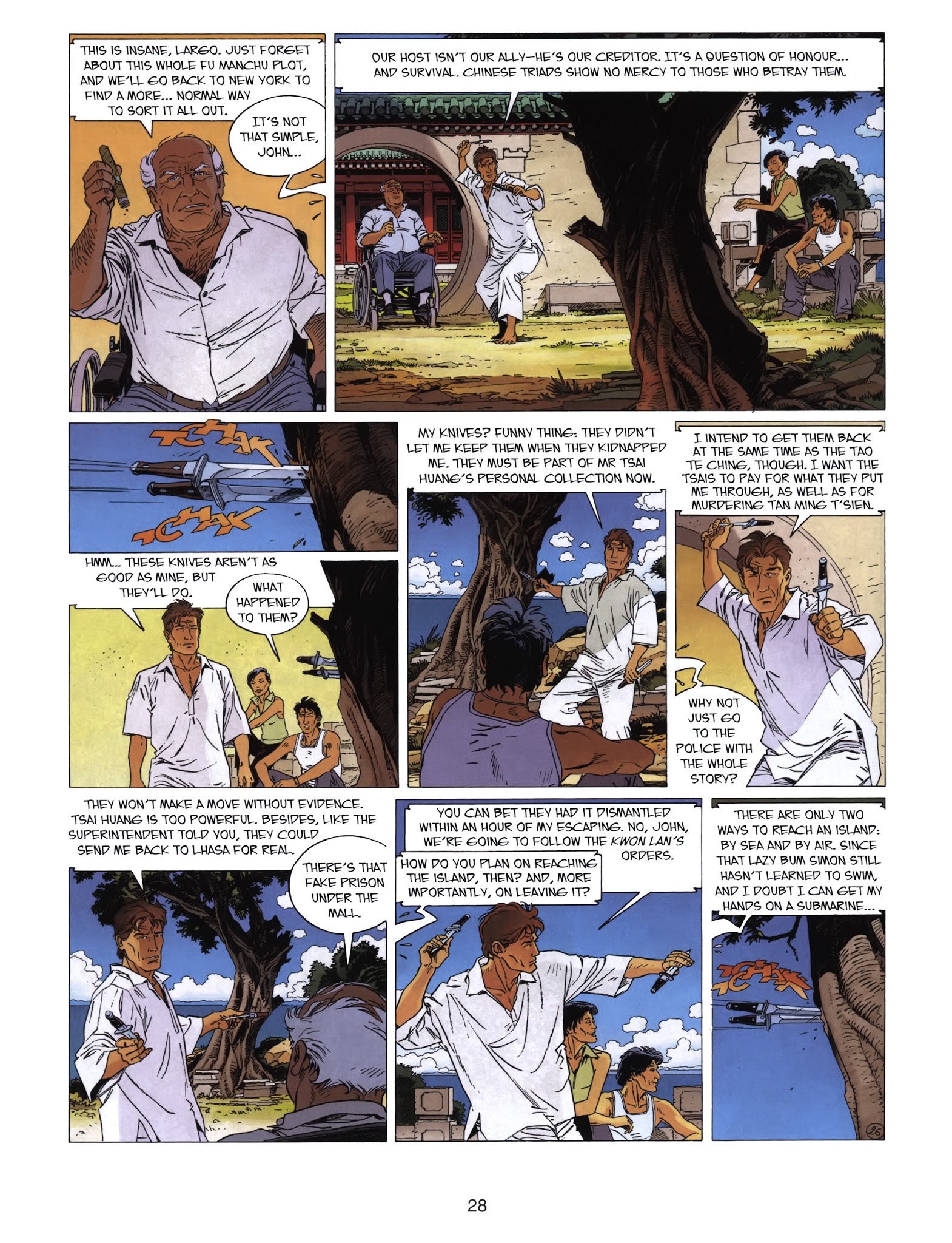 Read online Largo Winch comic -  Issue # TPB 12 - 30