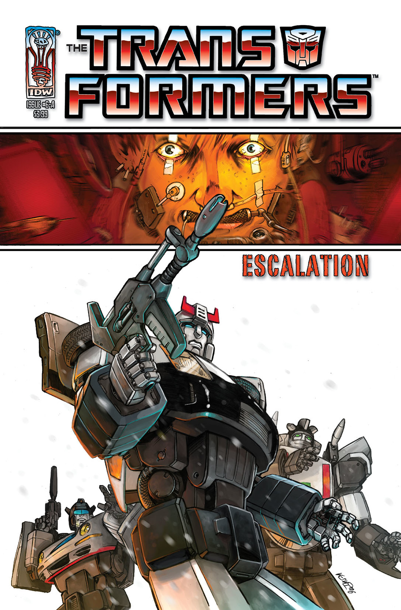 Read online The Transformers: Escalation comic -  Issue #6 - 2