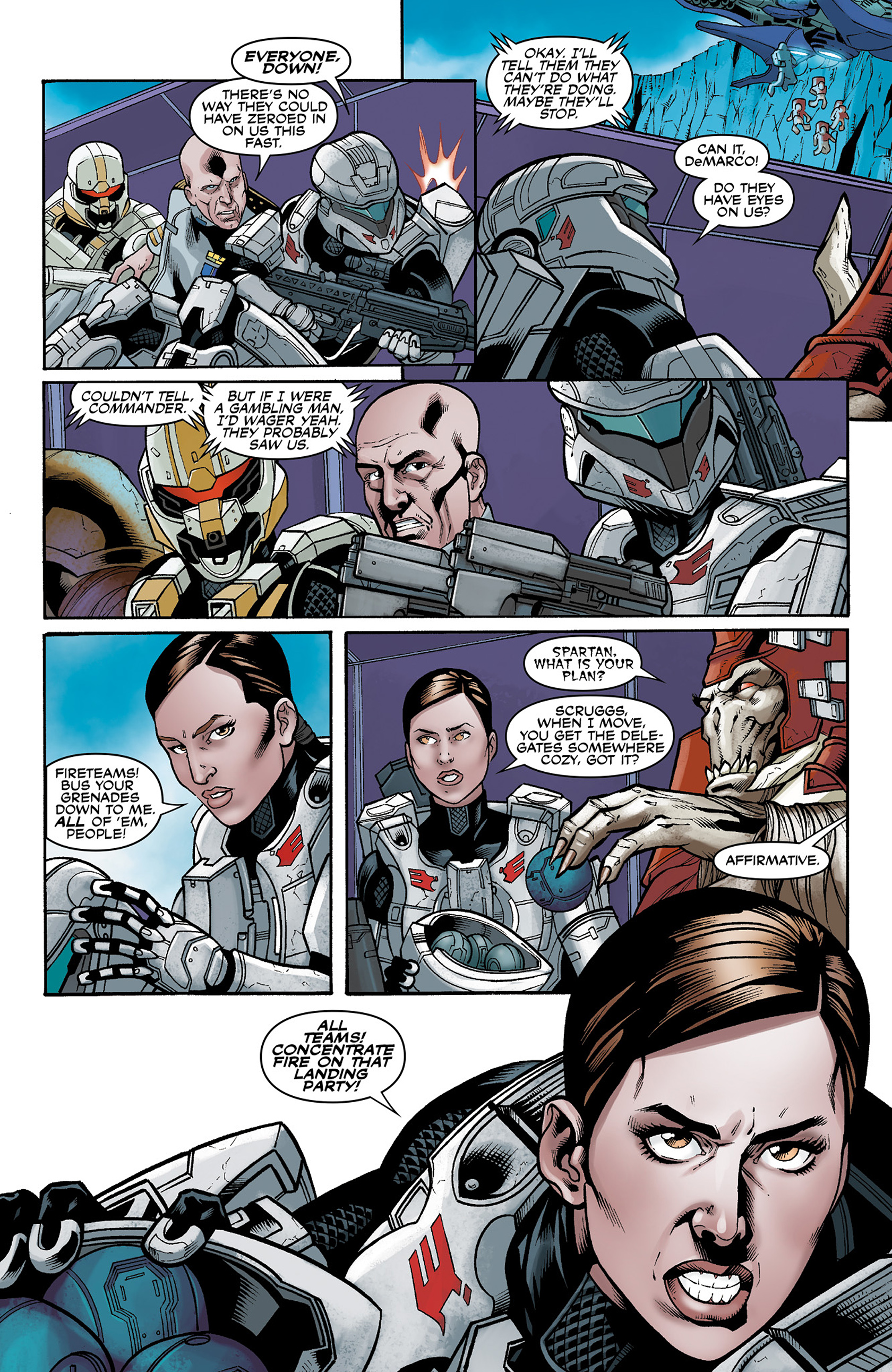 Read online Halo: Escalation comic -  Issue #2 - 11
