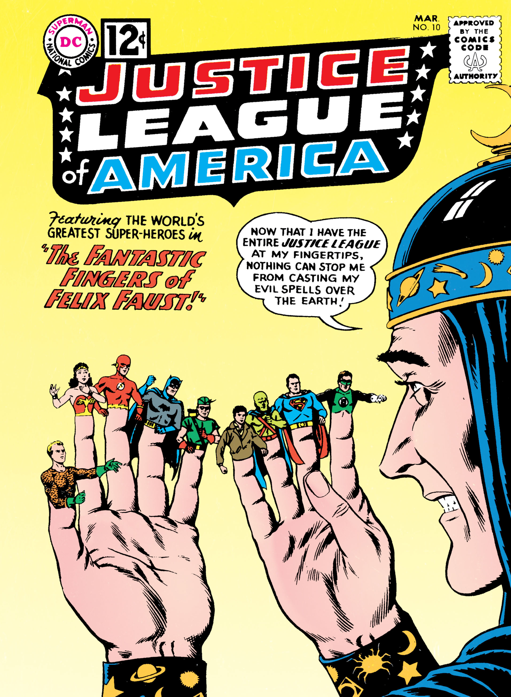 Read online Justice League of America (1960) comic -  Issue #10 - 1