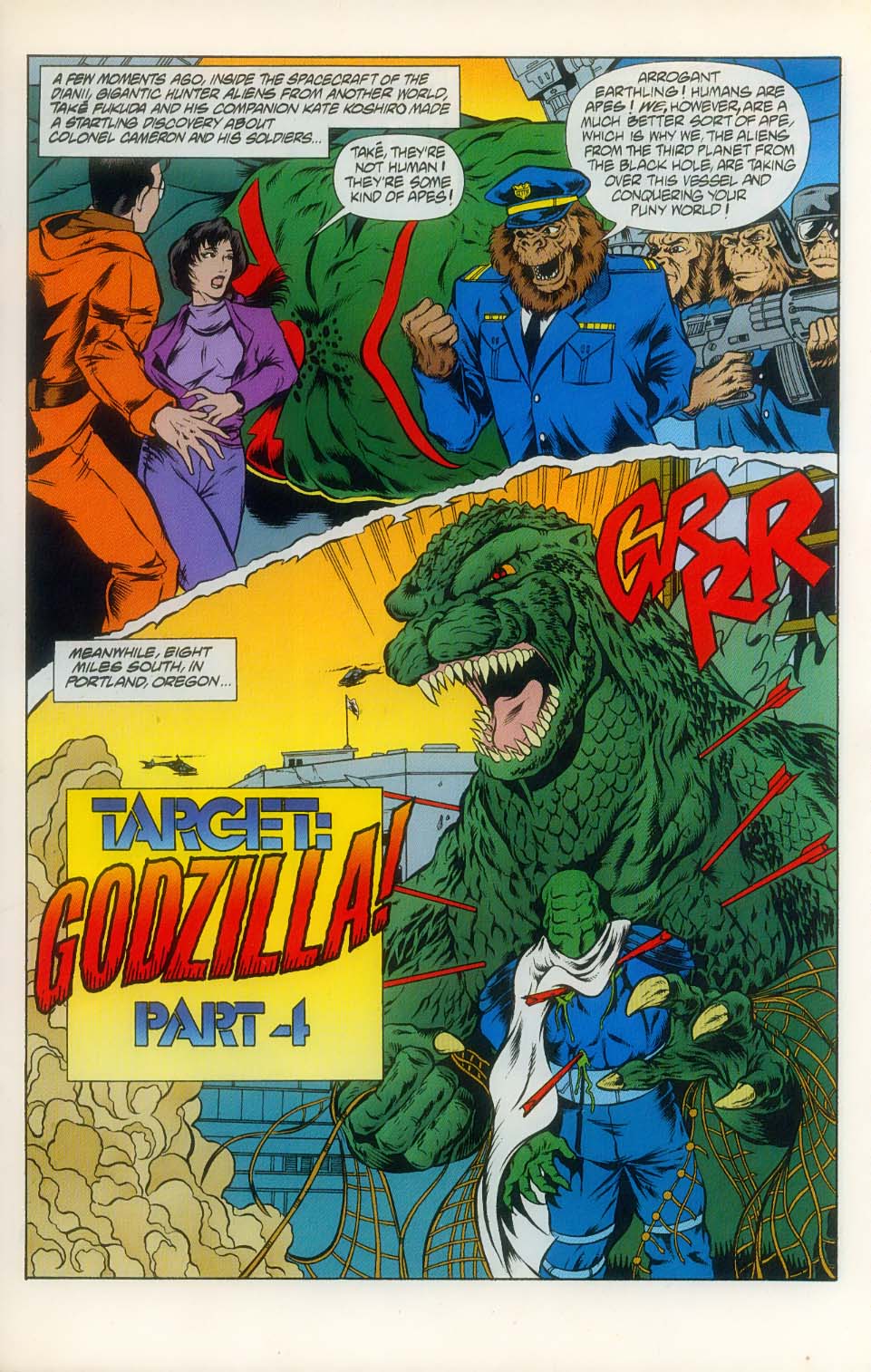 Read online Godzilla (1995) comic -  Issue #8 - 3