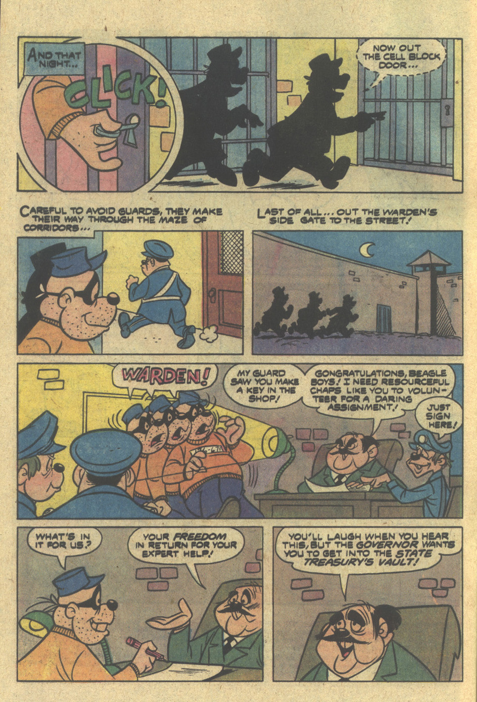 Read online Walt Disney THE BEAGLE BOYS comic -  Issue #37 - 4