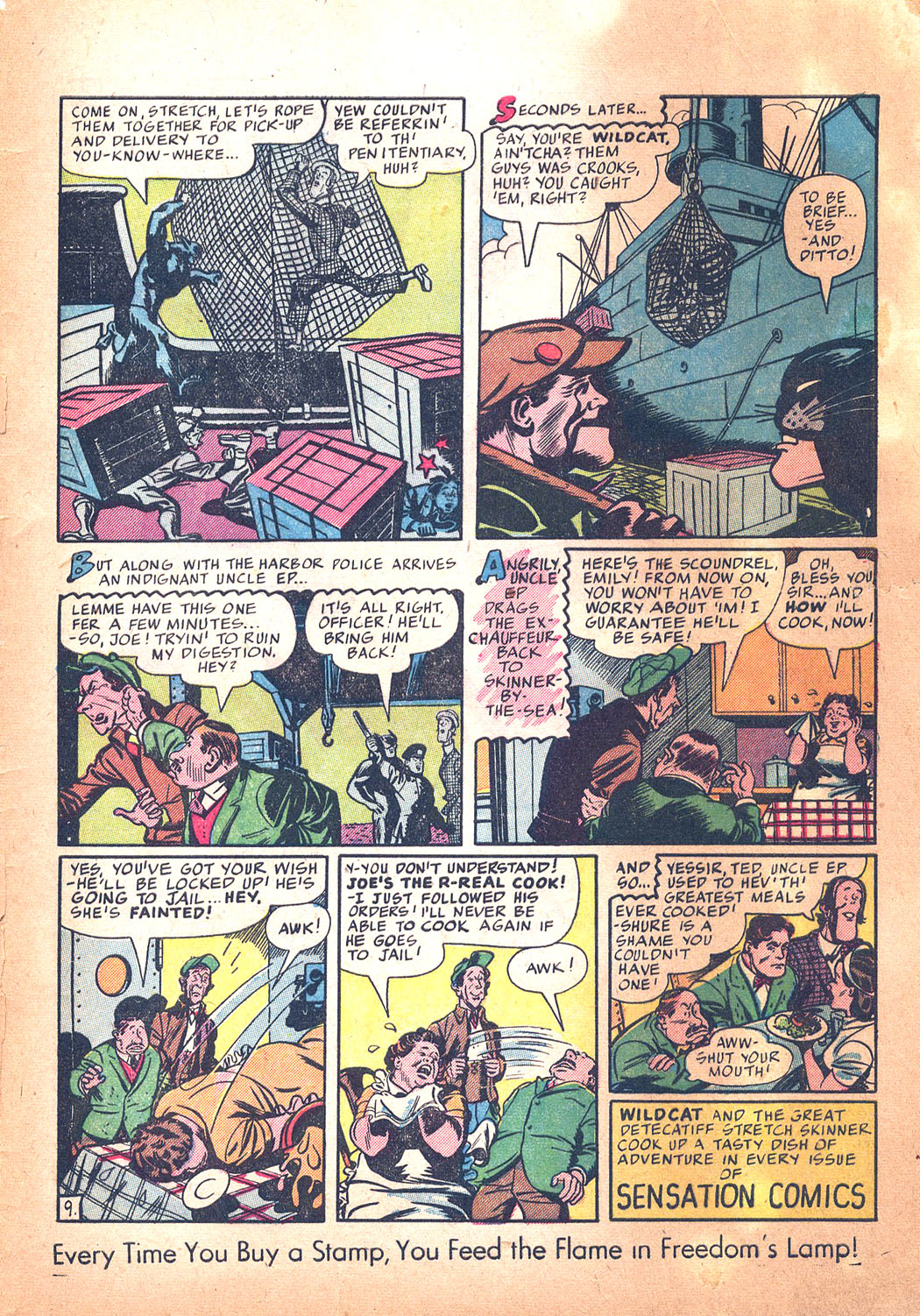 Read online Sensation (Mystery) Comics comic -  Issue #32 - 49