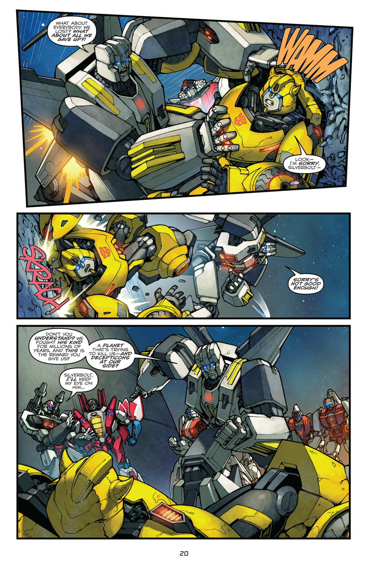 Read online Transformers: Robots In Disguise (2012) comic -  Issue #3 - 23