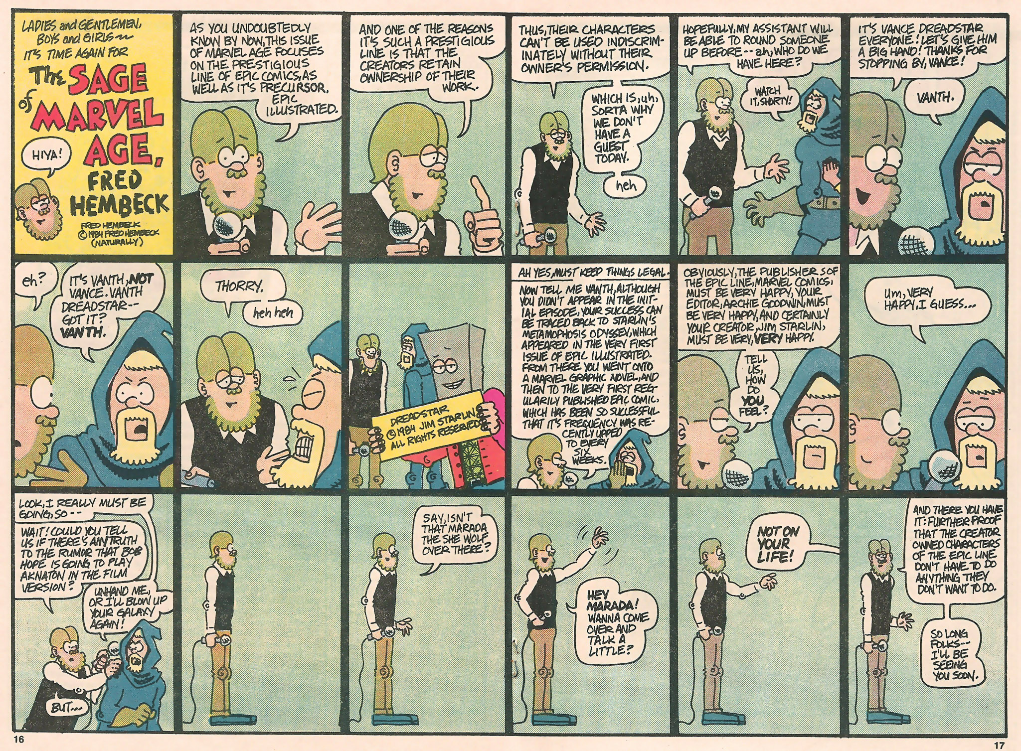 Read online Marvel Age comic -  Issue #15 - 18