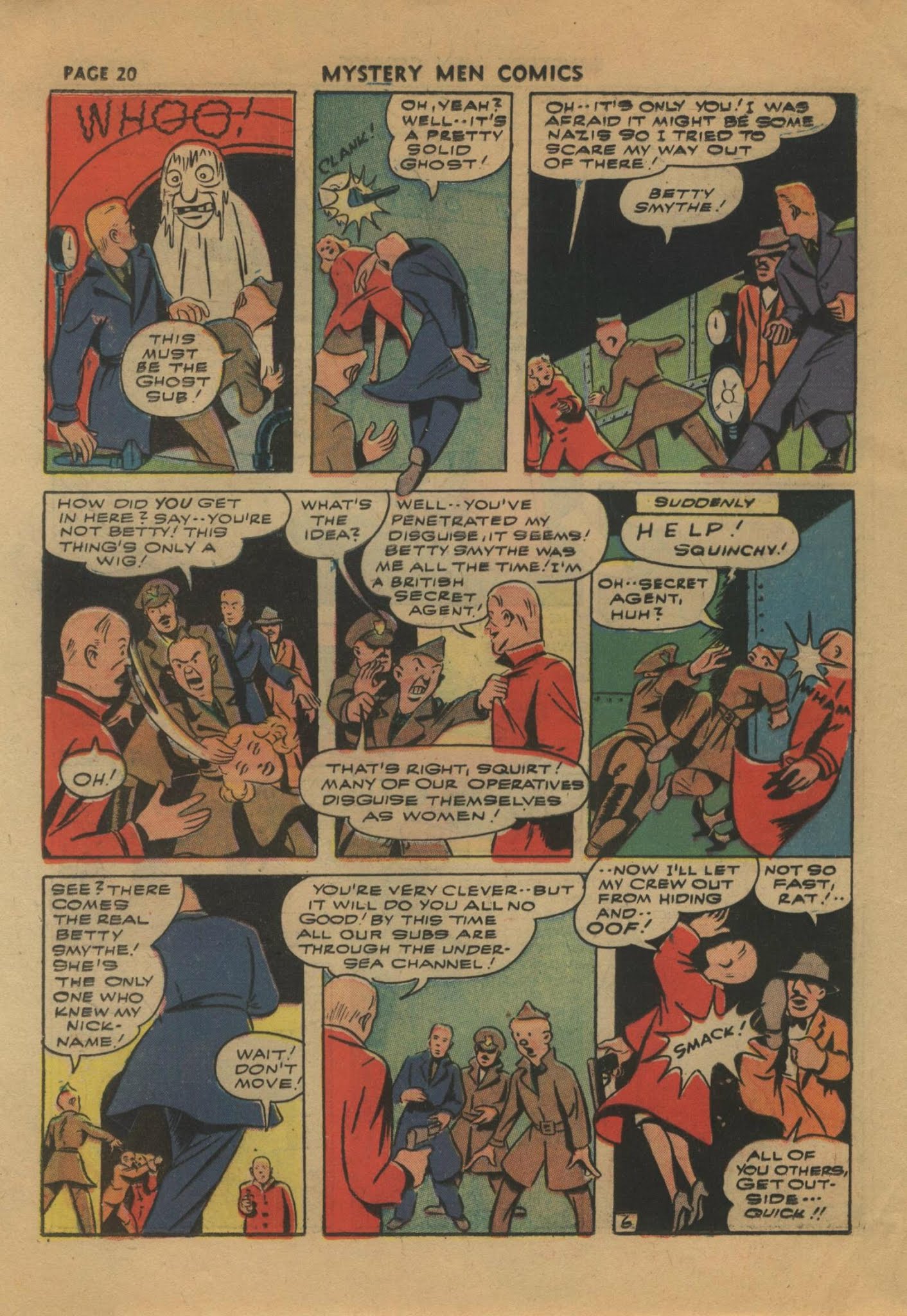 Read online Mystery Men Comics comic -  Issue #31 - 22