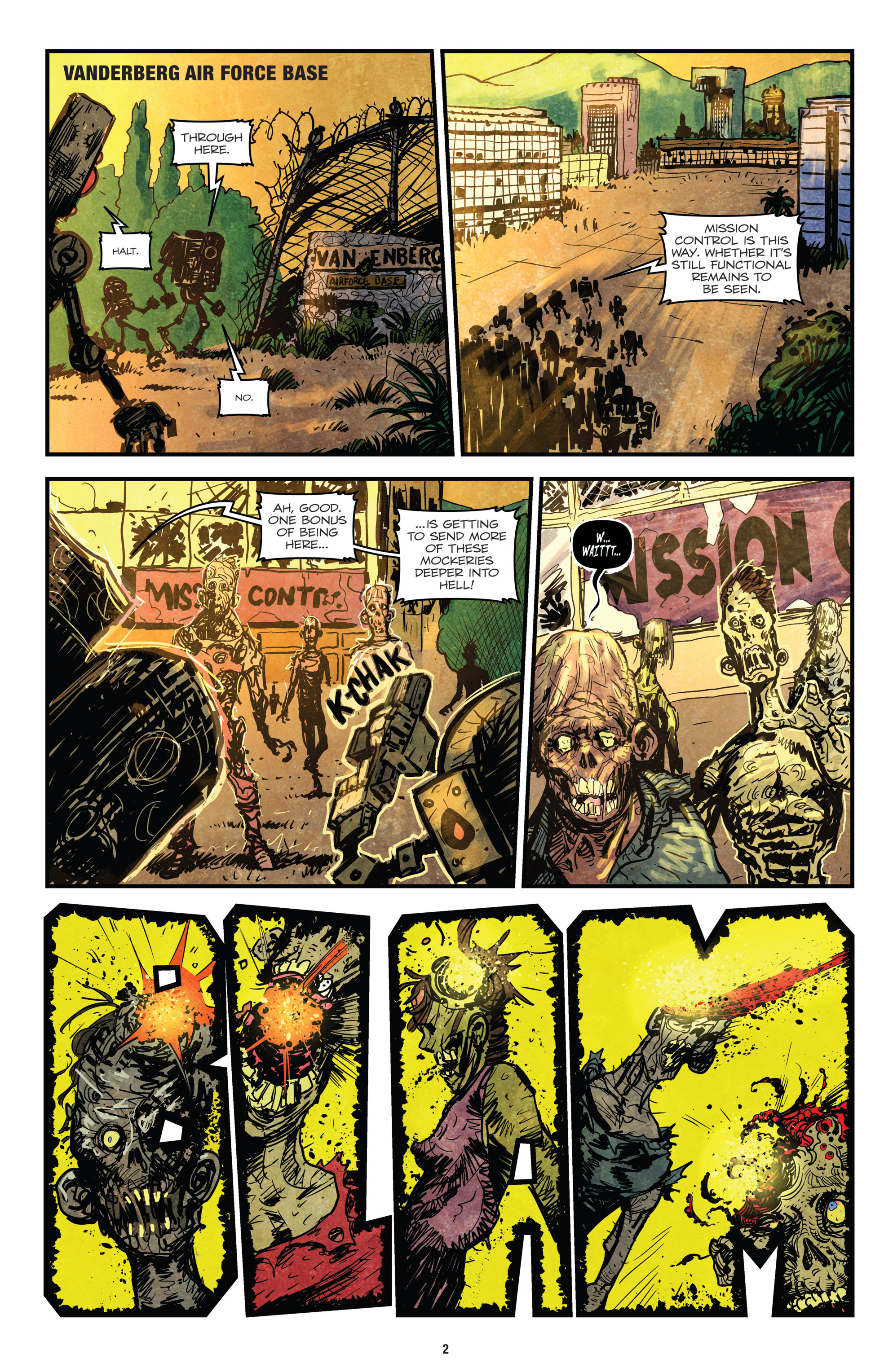Read online Zombies vs Robots (2015) comic -  Issue #4 - 4