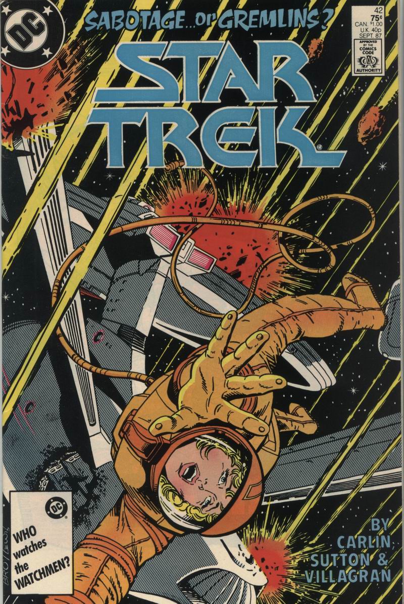 Read online Star Trek (1984) comic -  Issue #42 - 1