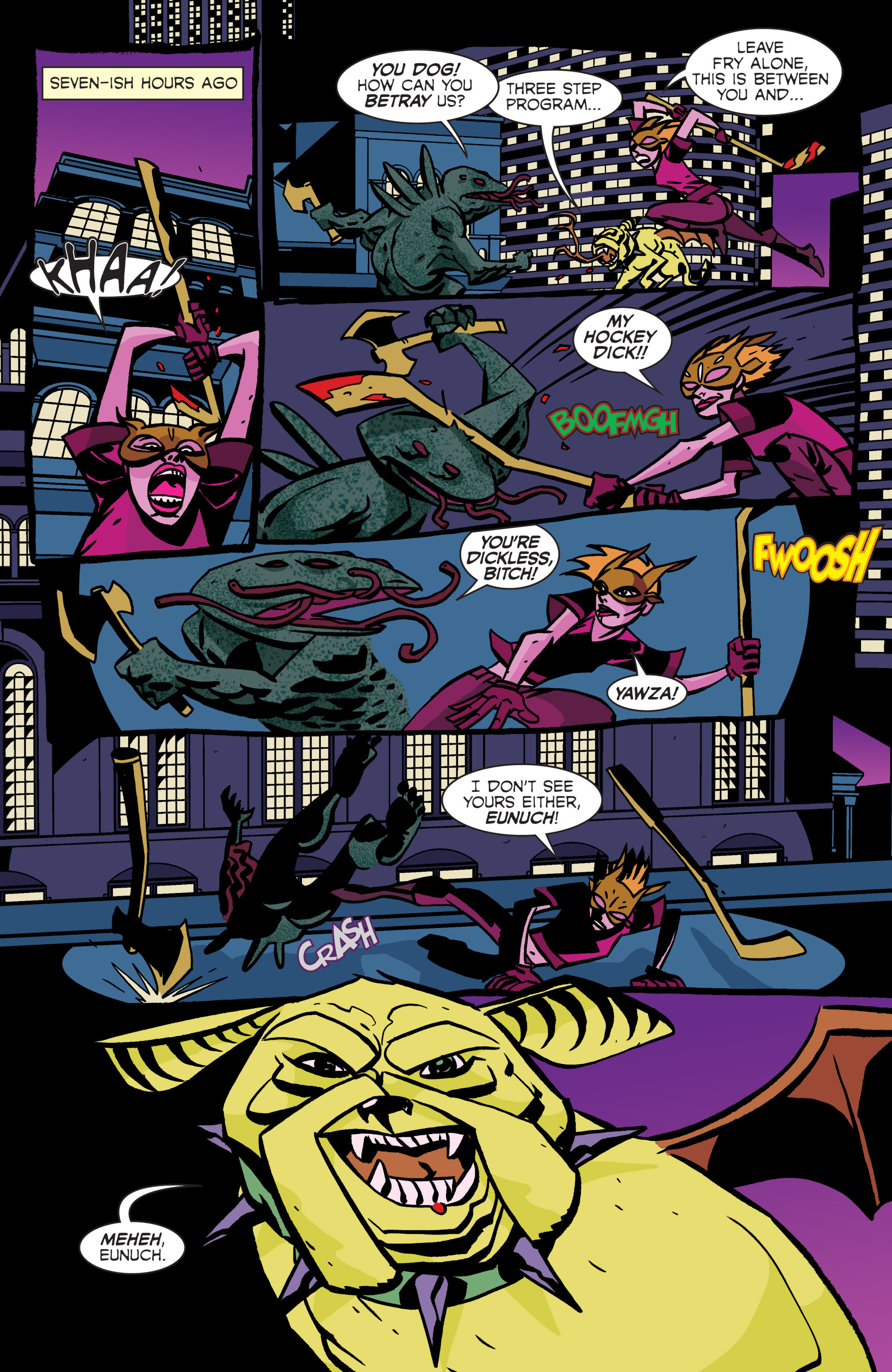 Read online Sinergy comic -  Issue #3 - 4