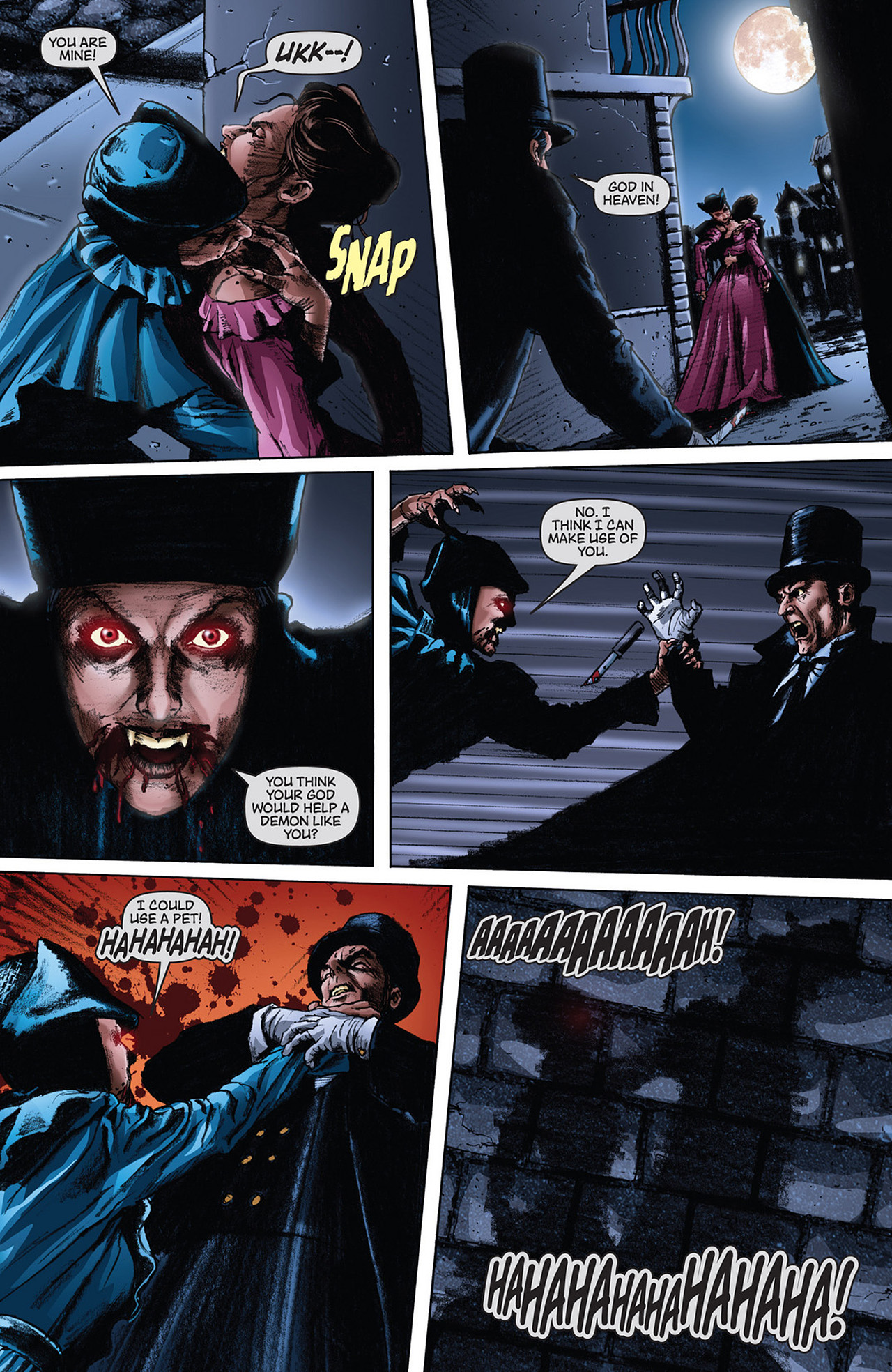 Read online Dark Shadows/Vampirella comic -  Issue #1 - 8