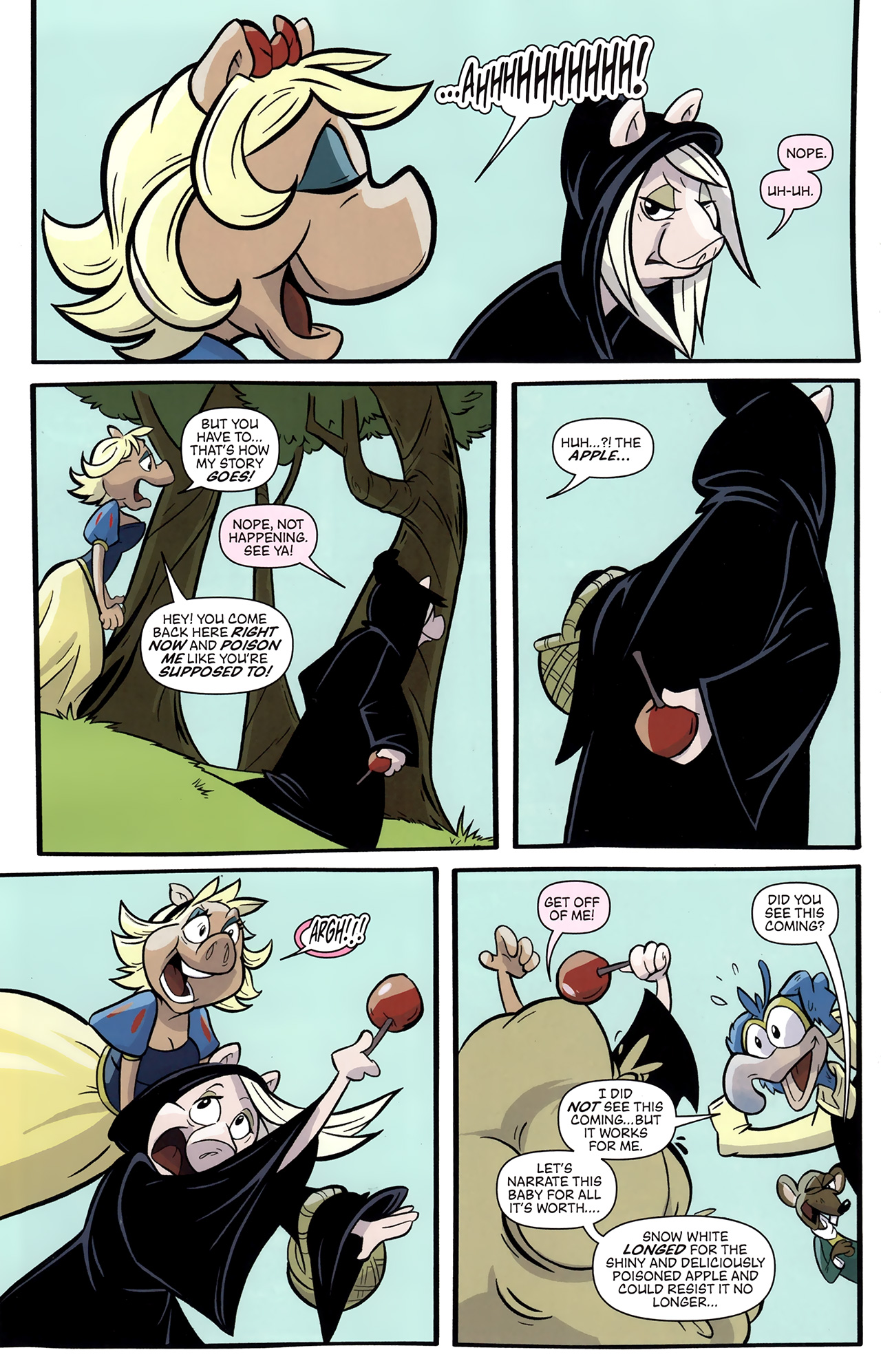 Read online Muppet Snow White comic -  Issue #3 - 14