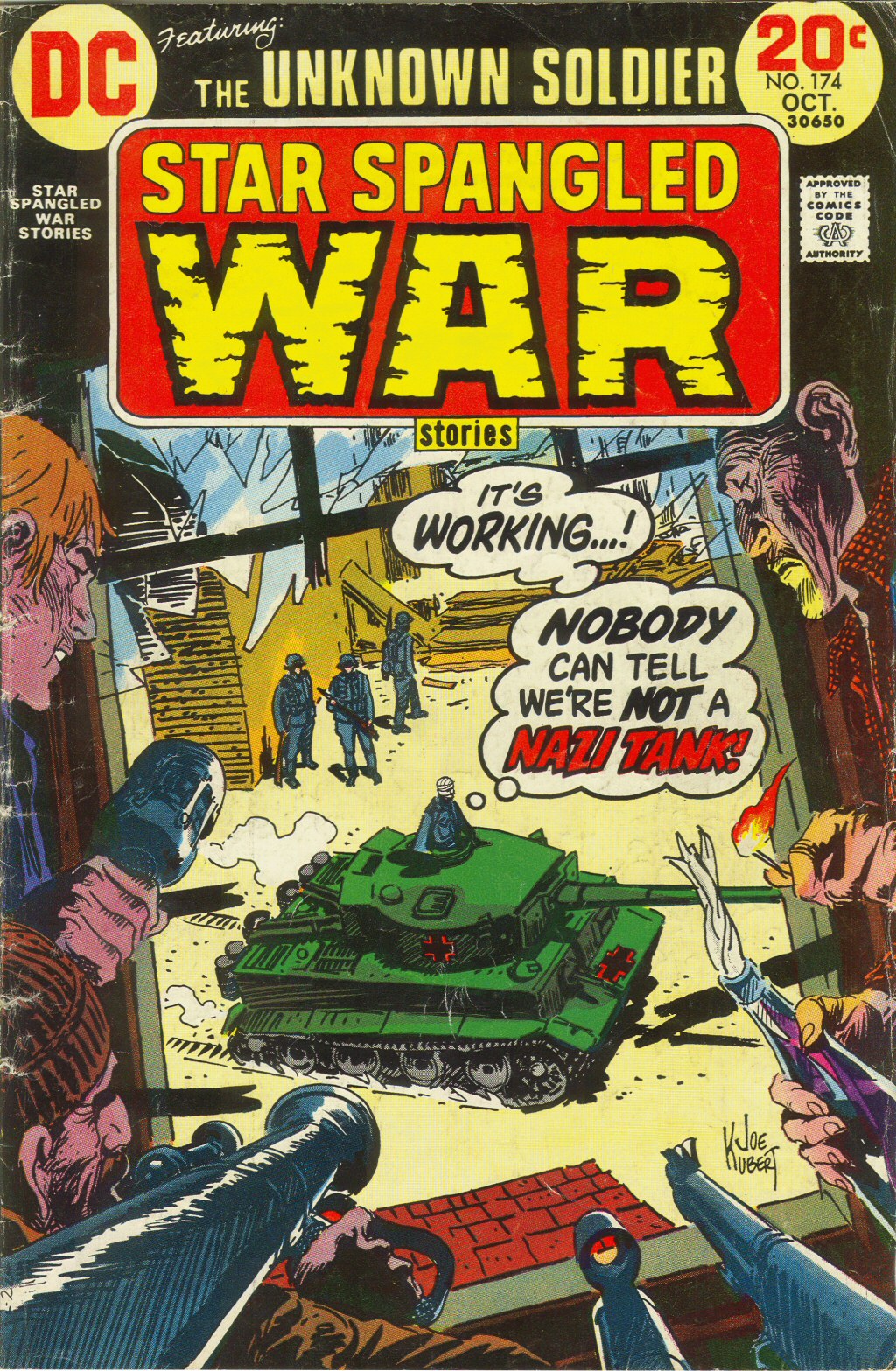 Read online Star Spangled War Stories (1952) comic -  Issue #174 - 1