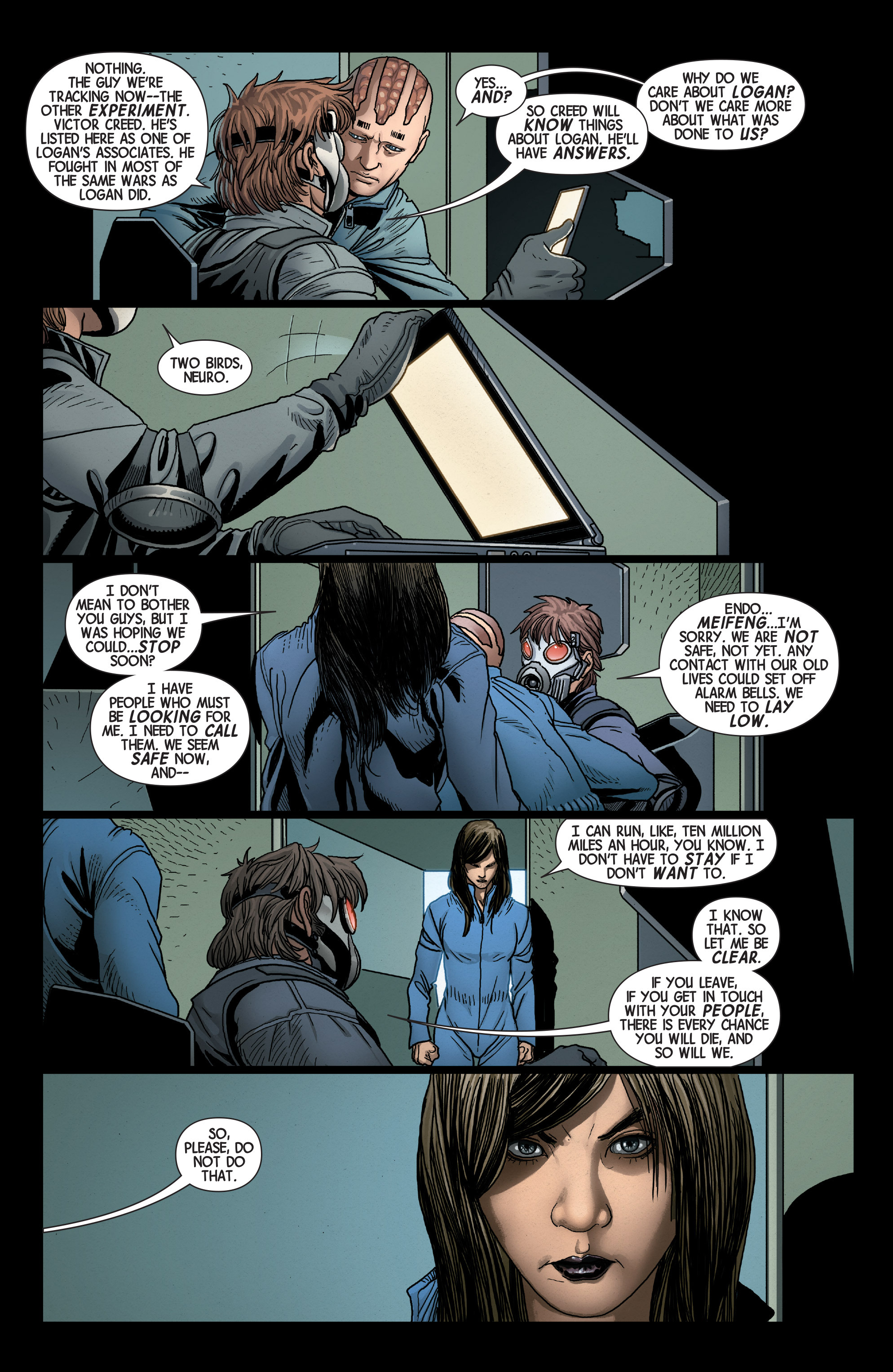 Read online Death of Wolverine: The Weapon X Program comic -  Issue #3 - 9