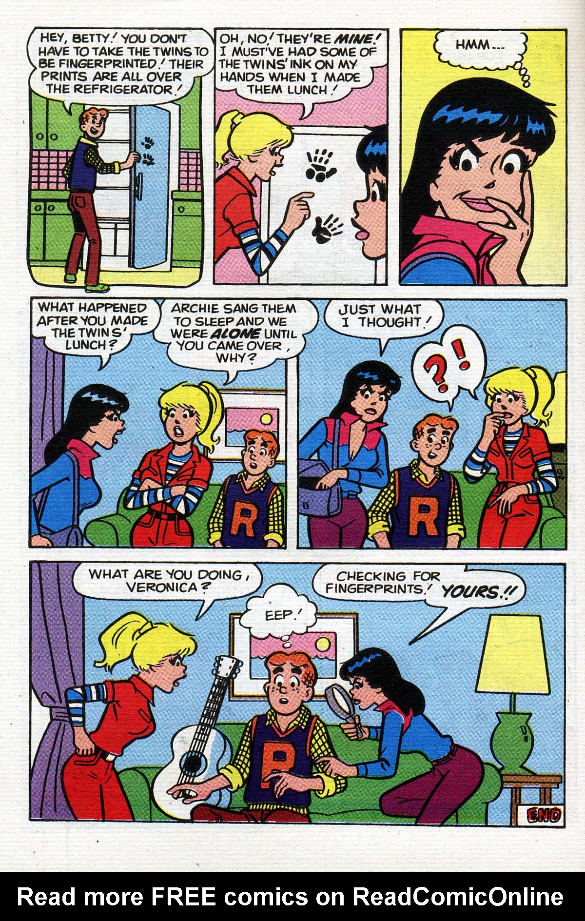 Read online Betty and Veronica Digest Magazine comic -  Issue #54 - 91