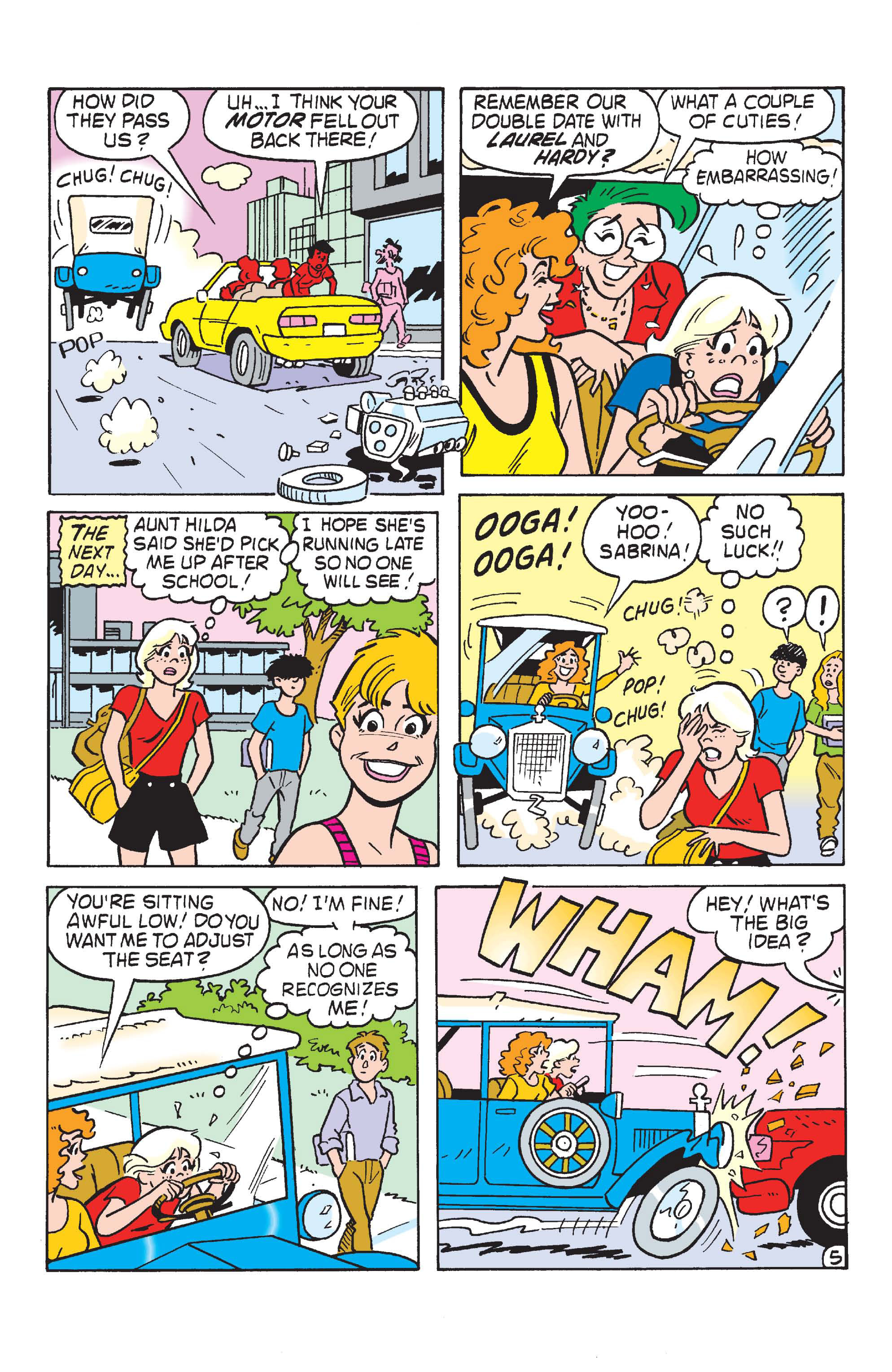 Read online Sabrina the Teenage Witch (1997) comic -  Issue #5 - 6