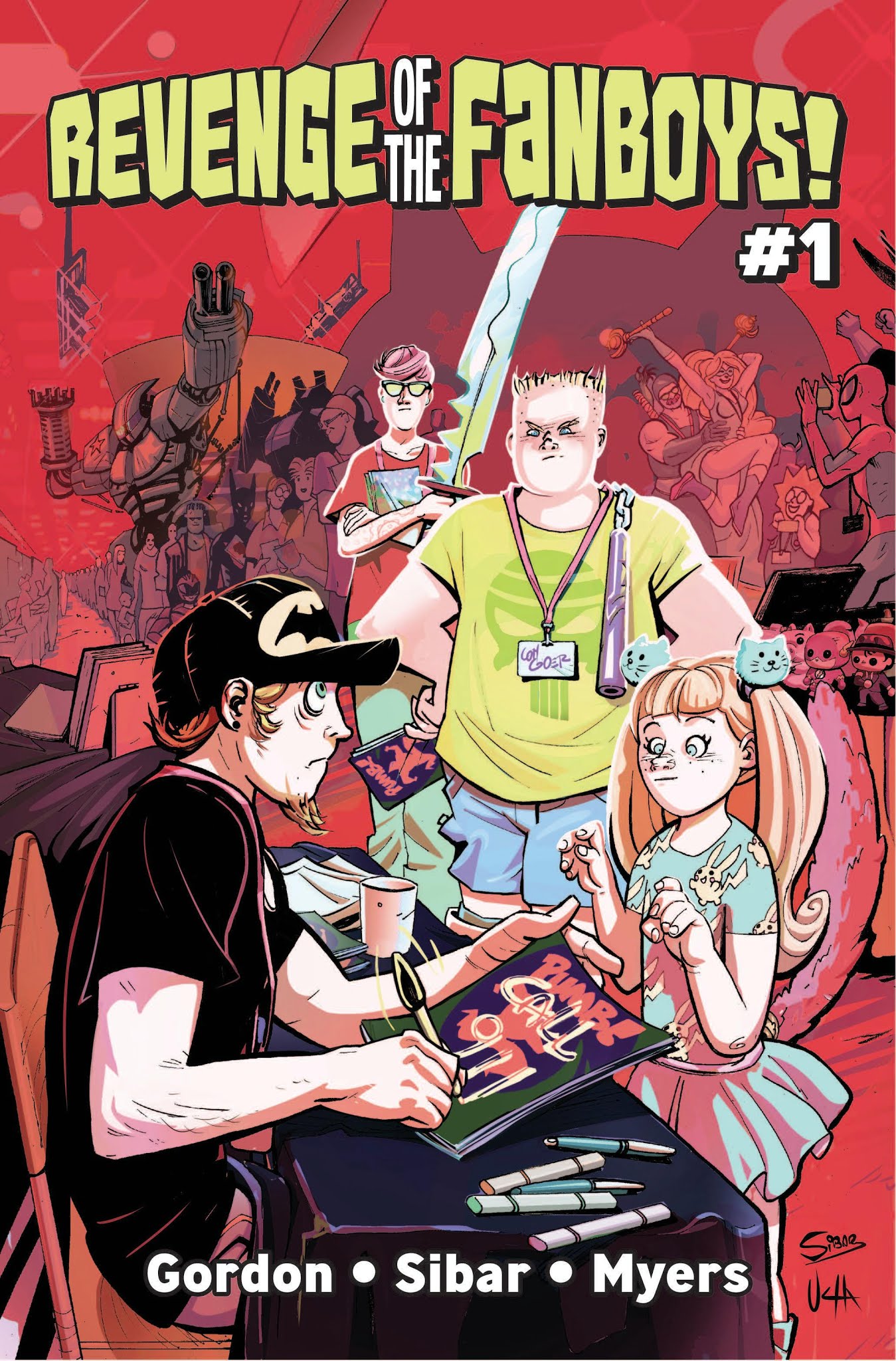 Read online Revenge of the Fanboys! comic -  Issue #1 - 1