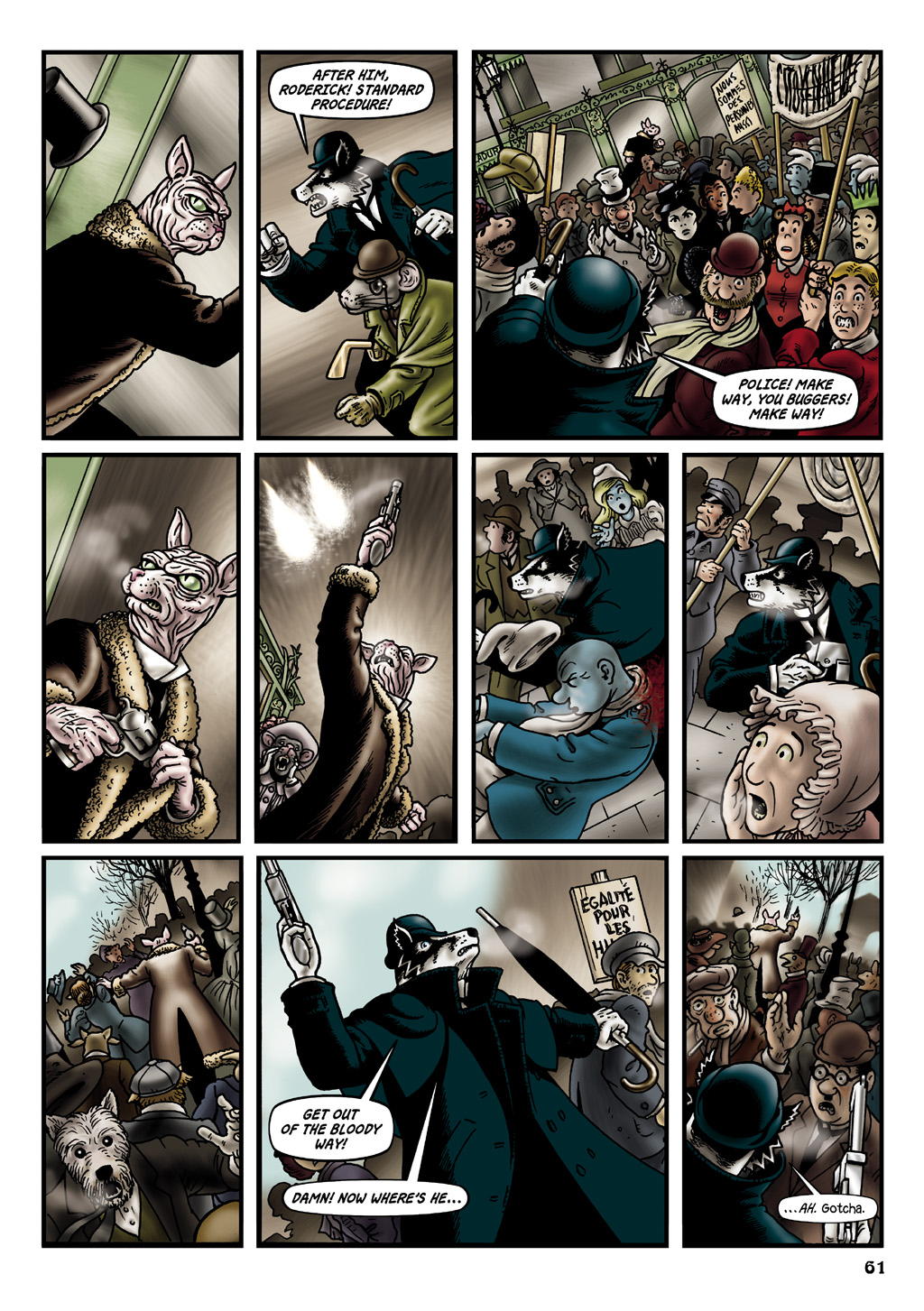 Read online Grandville Bête Noire comic -  Issue # TPB - 64