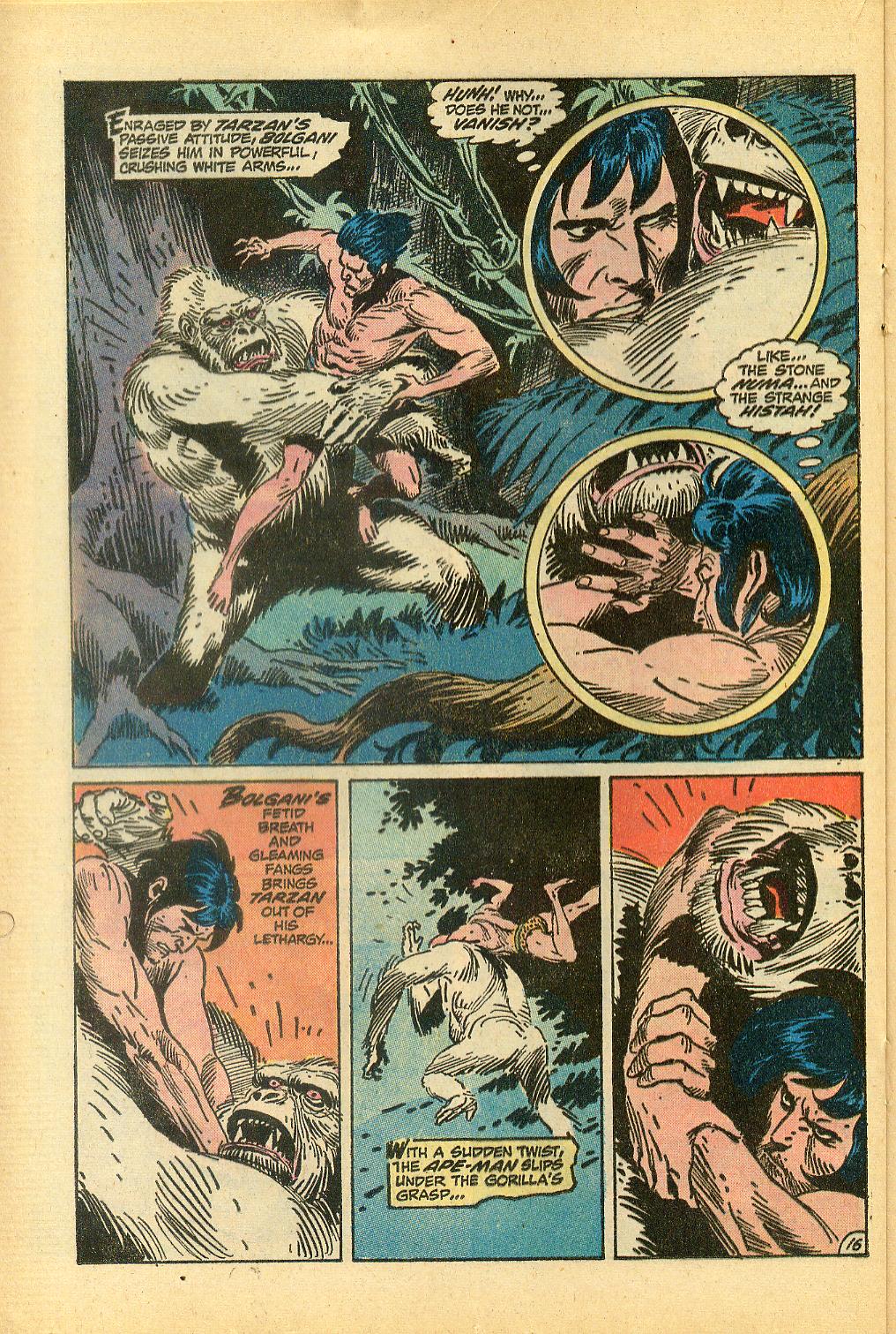 Read online Tarzan (1972) comic -  Issue #214 - 20