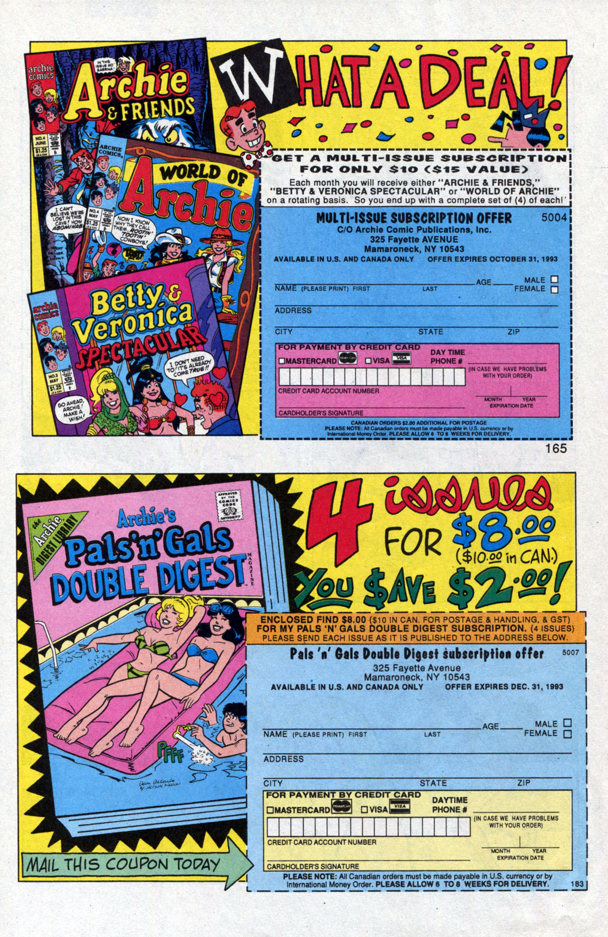 Read online Betty and Veronica (1987) comic -  Issue #68 - 8