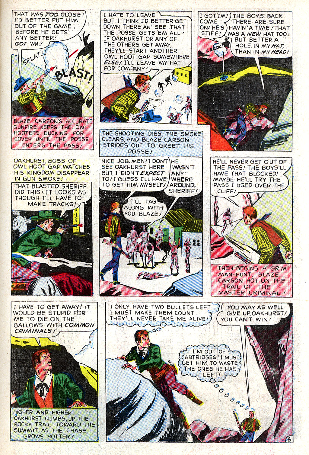 Read online Blaze Carson comic -  Issue #3 - 17