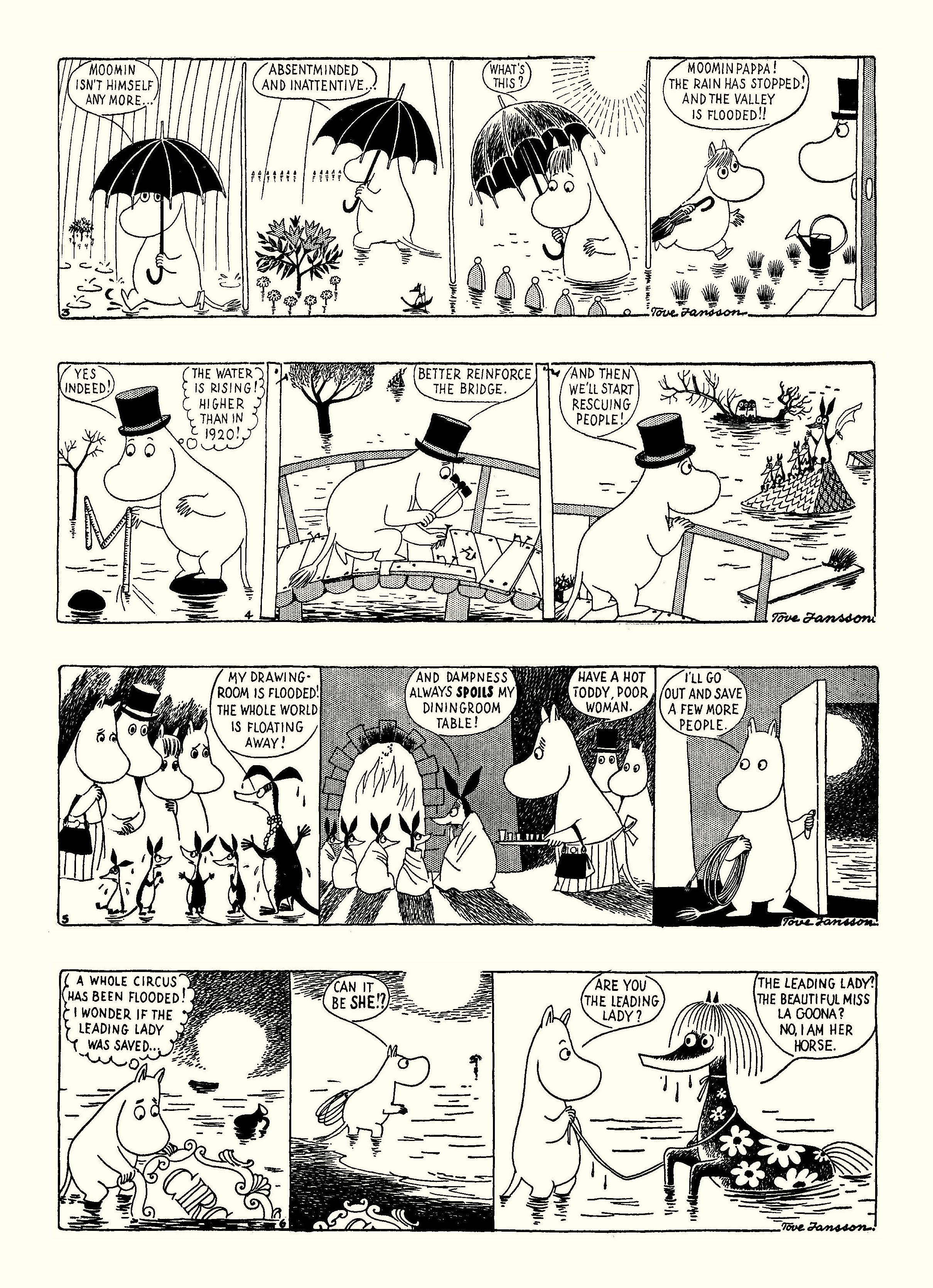 Read online Moomin: The Complete Tove Jansson Comic Strip comic -  Issue # TPB 3 - 7