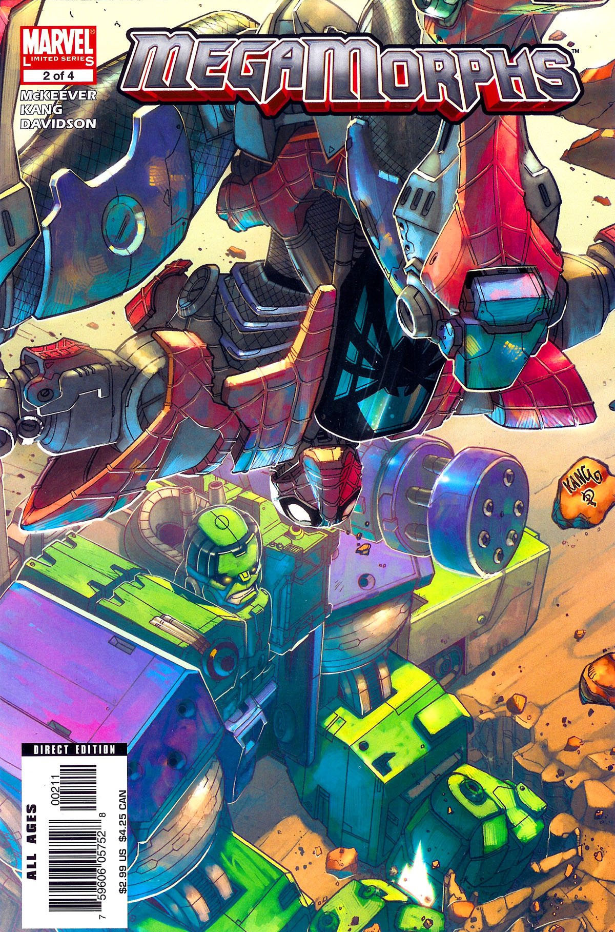 Read online MegaMorphs comic -  Issue #2 - 1