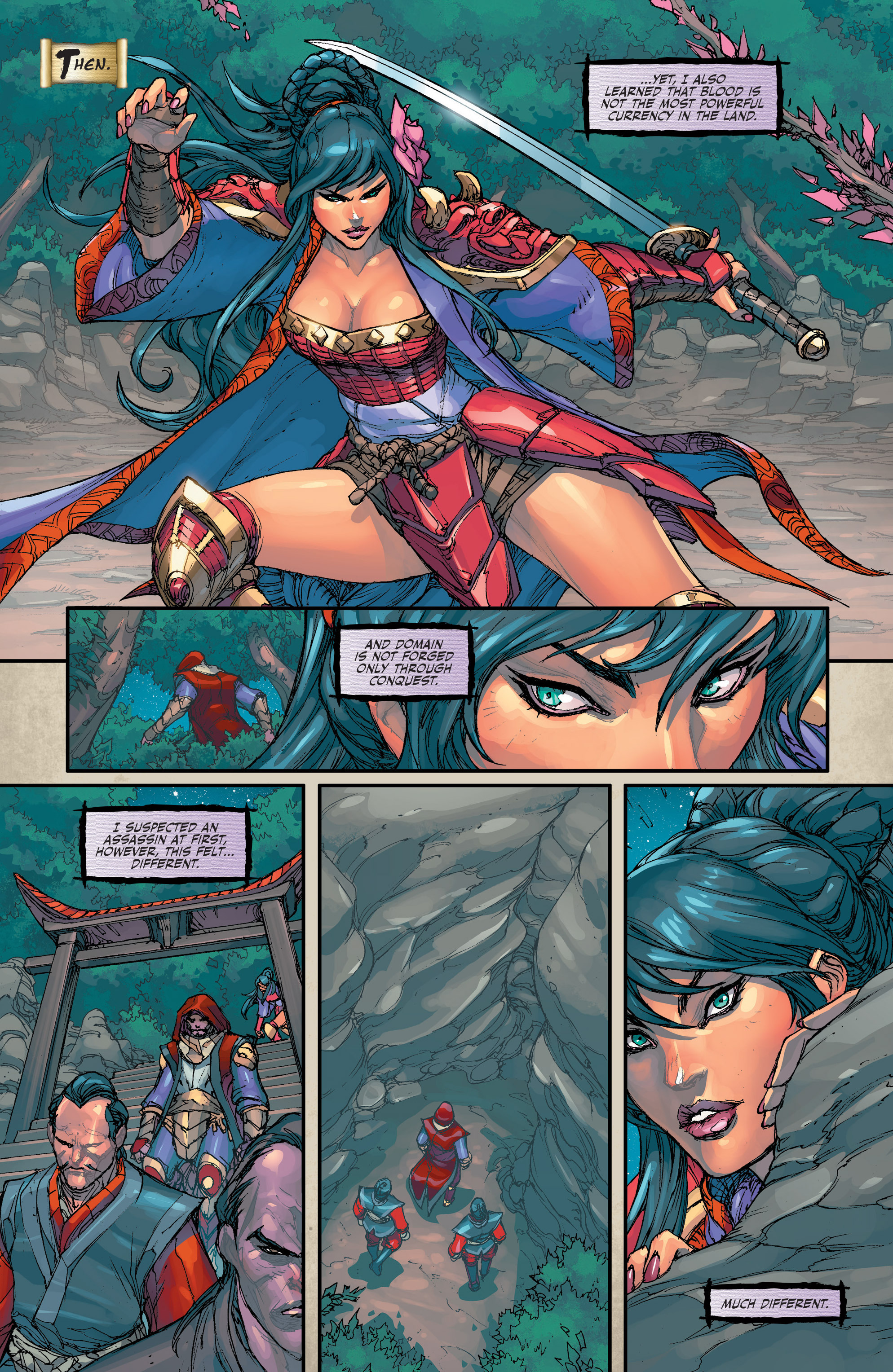 Read online Oniba: Swords of the Demon comic -  Issue # Full - 9