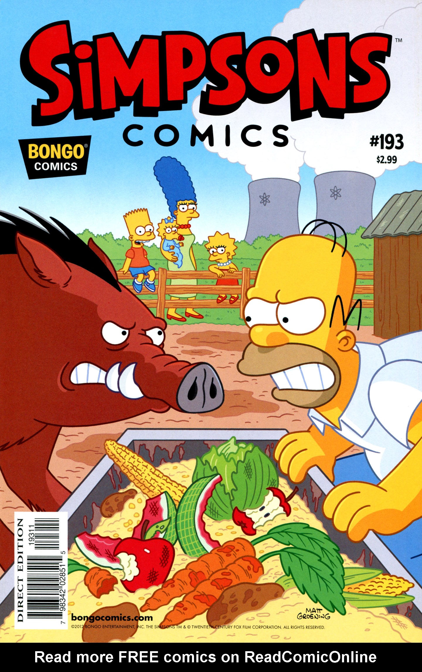 Read online Simpsons Comics comic -  Issue #193 - 1