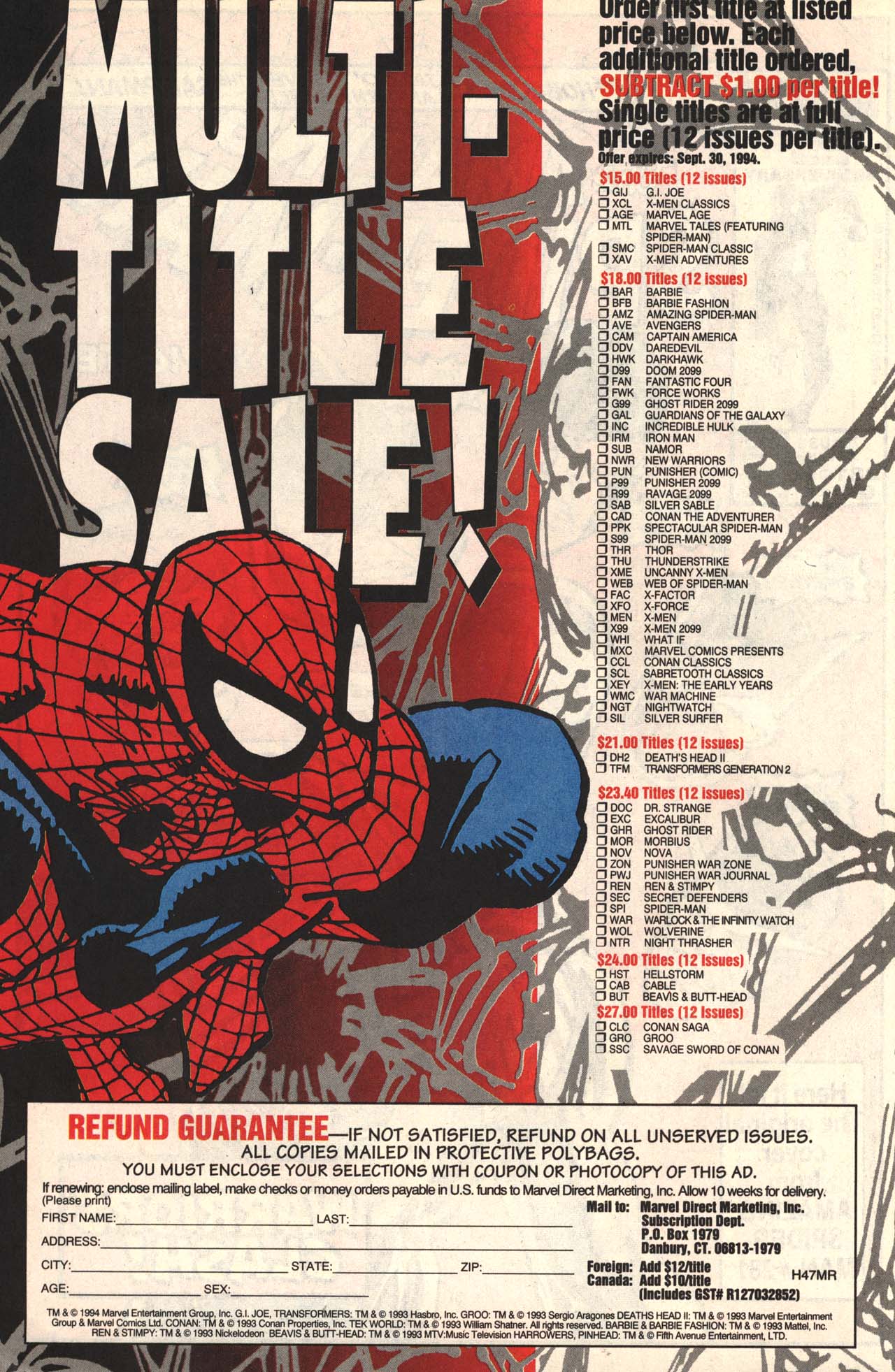 Read online Marvel Tales (1964) comic -  Issue #289 - 32