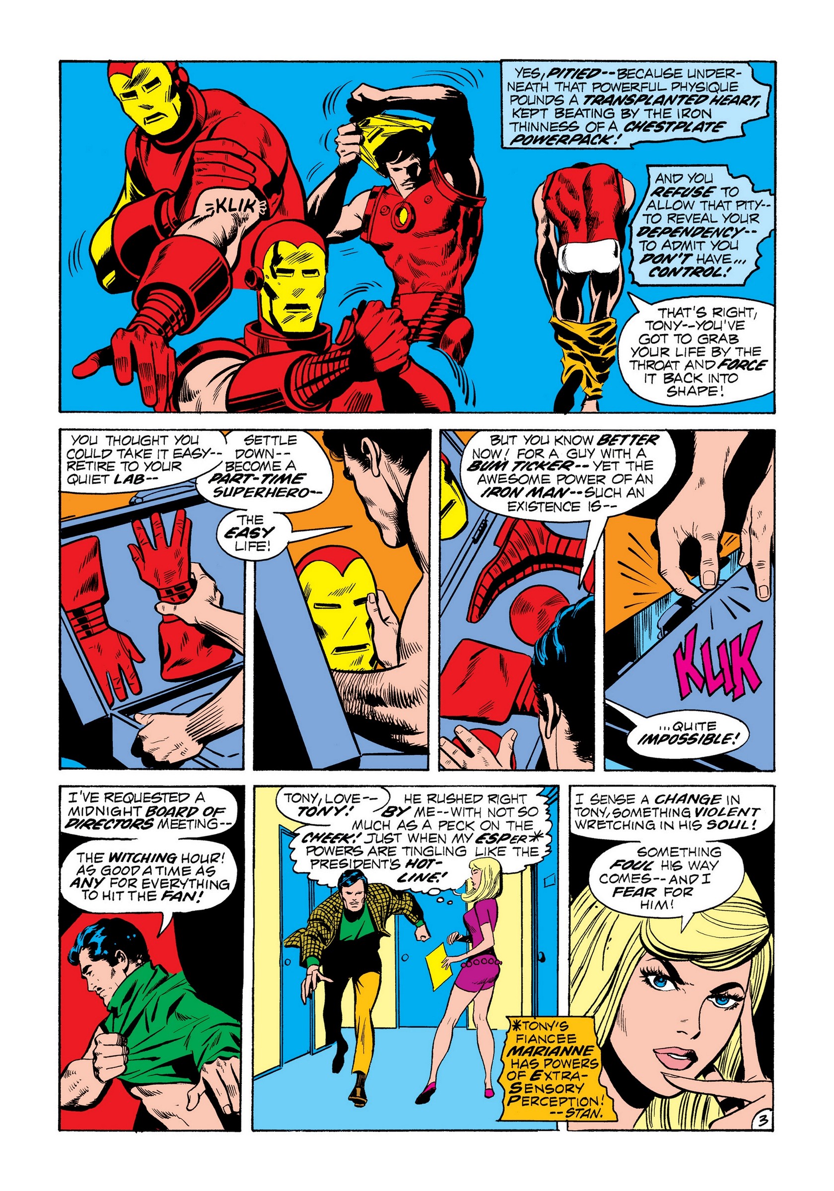 Read online Marvel Masterworks: The Invincible Iron Man comic -  Issue # TPB 8 (Part 2) - 91