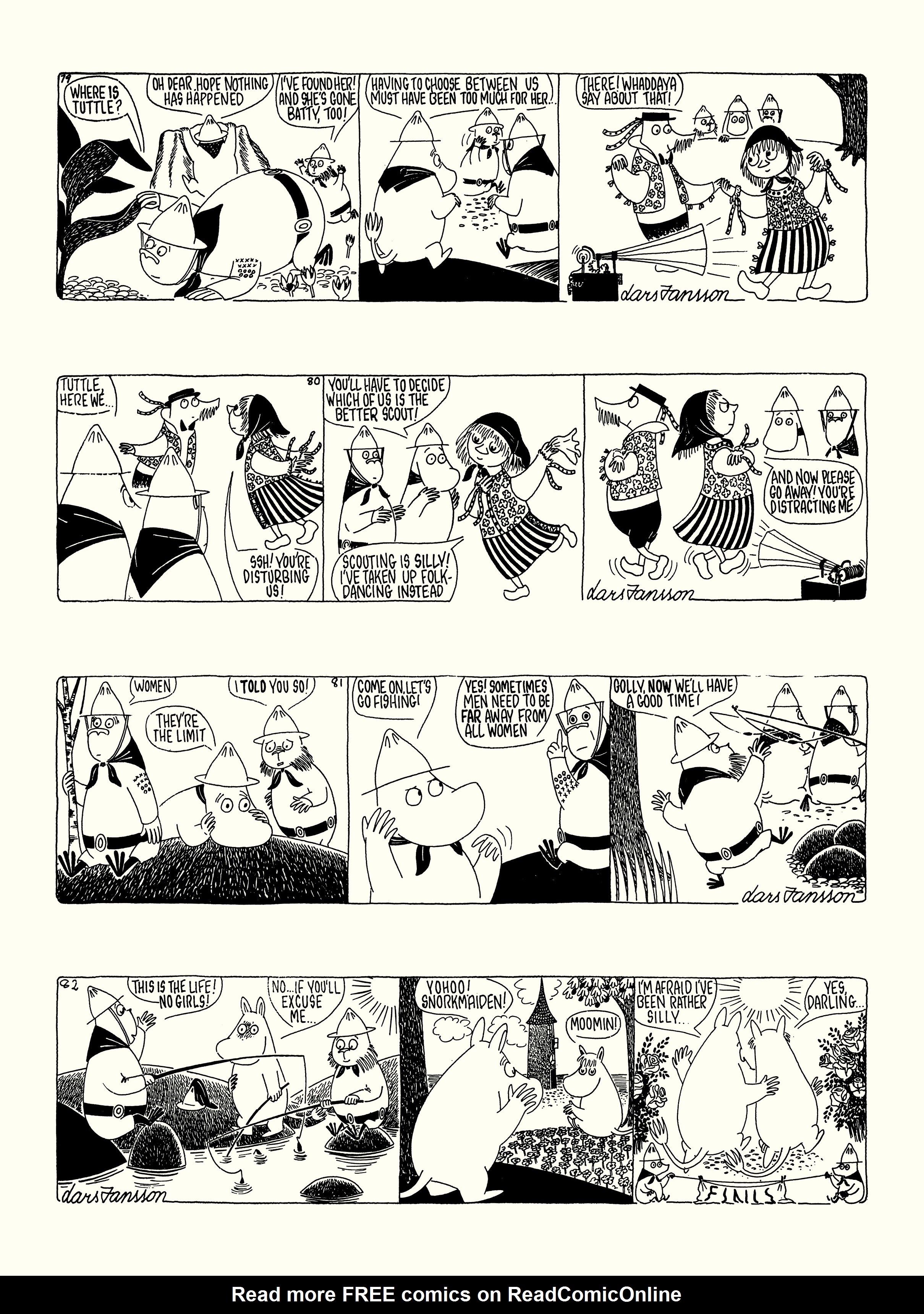 Read online Moomin: The Complete Lars Jansson Comic Strip comic -  Issue # TPB 7 - 47