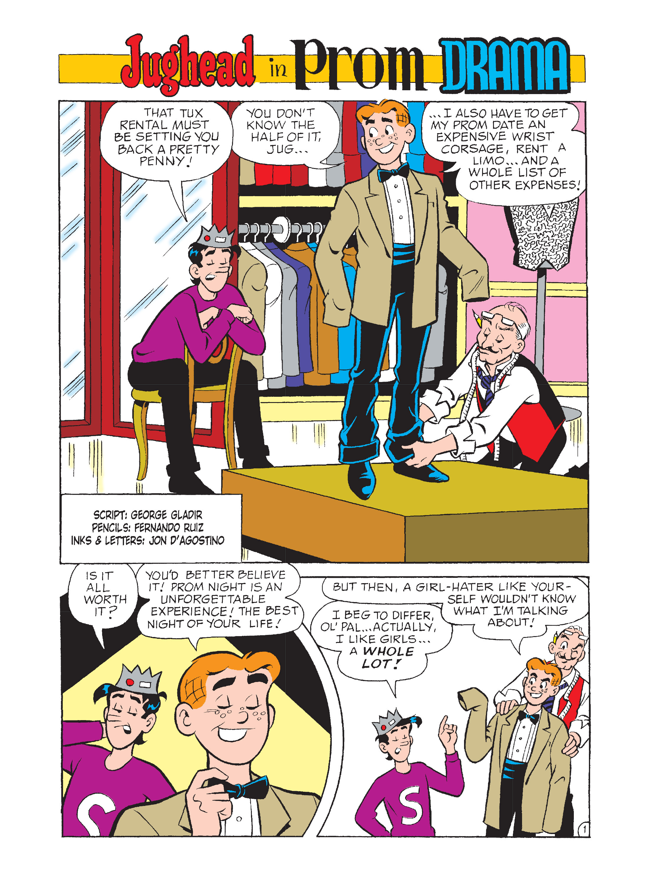 Read online World of Archie Double Digest comic -  Issue #40 - 143