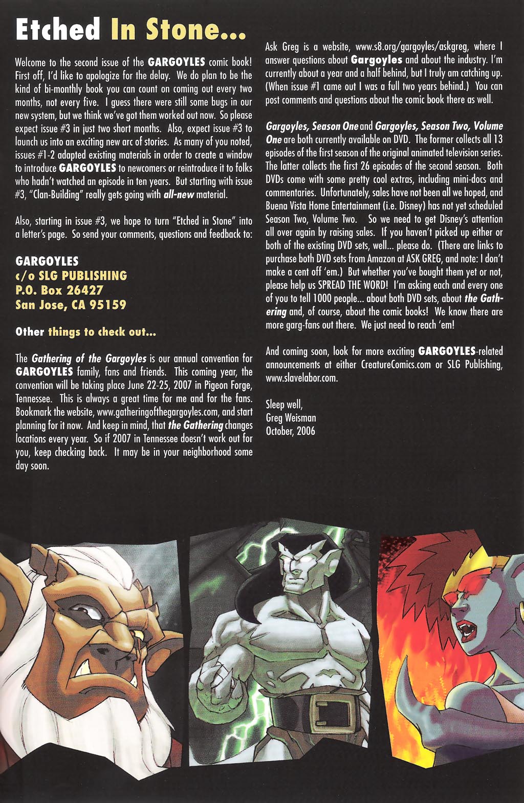 Read online Gargoyles (2006) comic -  Issue #2 - 27