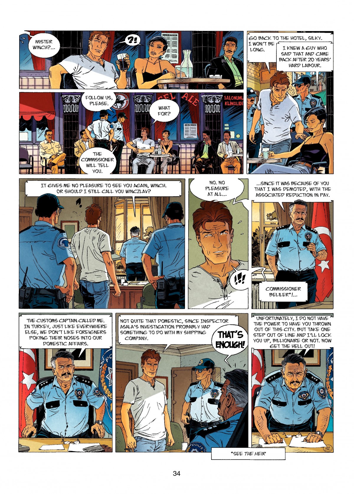 Read online Largo Winch comic -  Issue # TPB 13 - 34