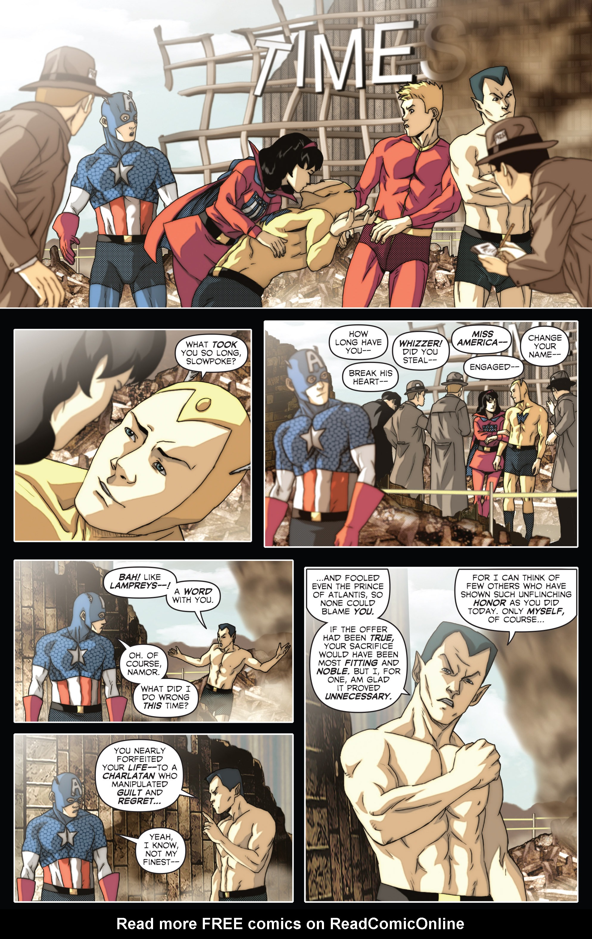 Read online Captain America: Patriot comic -  Issue # TPB - 123