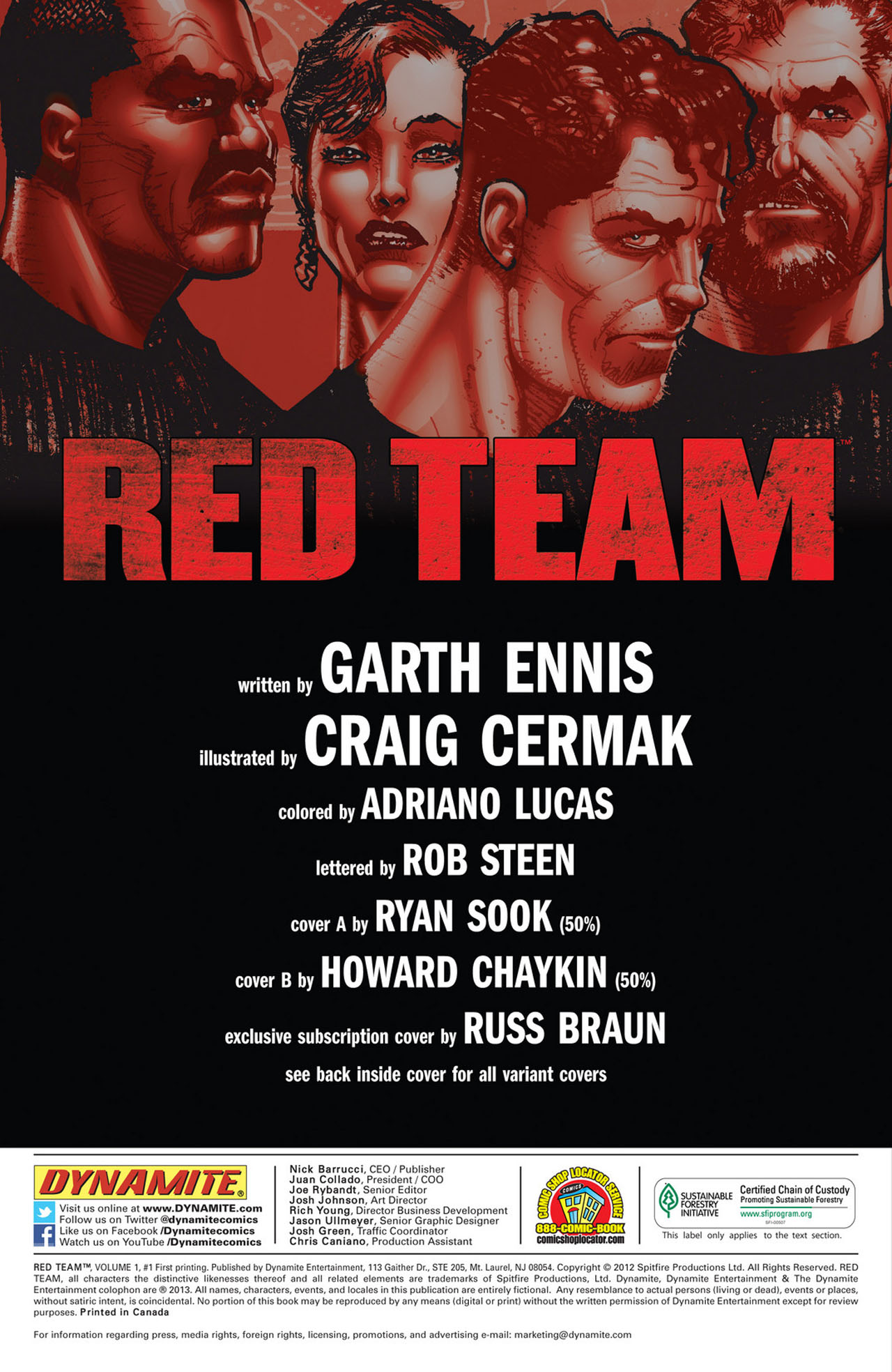 Read online Red Team comic -  Issue #1 - 3