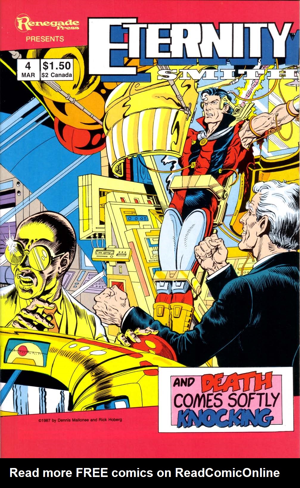 Read online Eternity Smith comic -  Issue #4 - 1