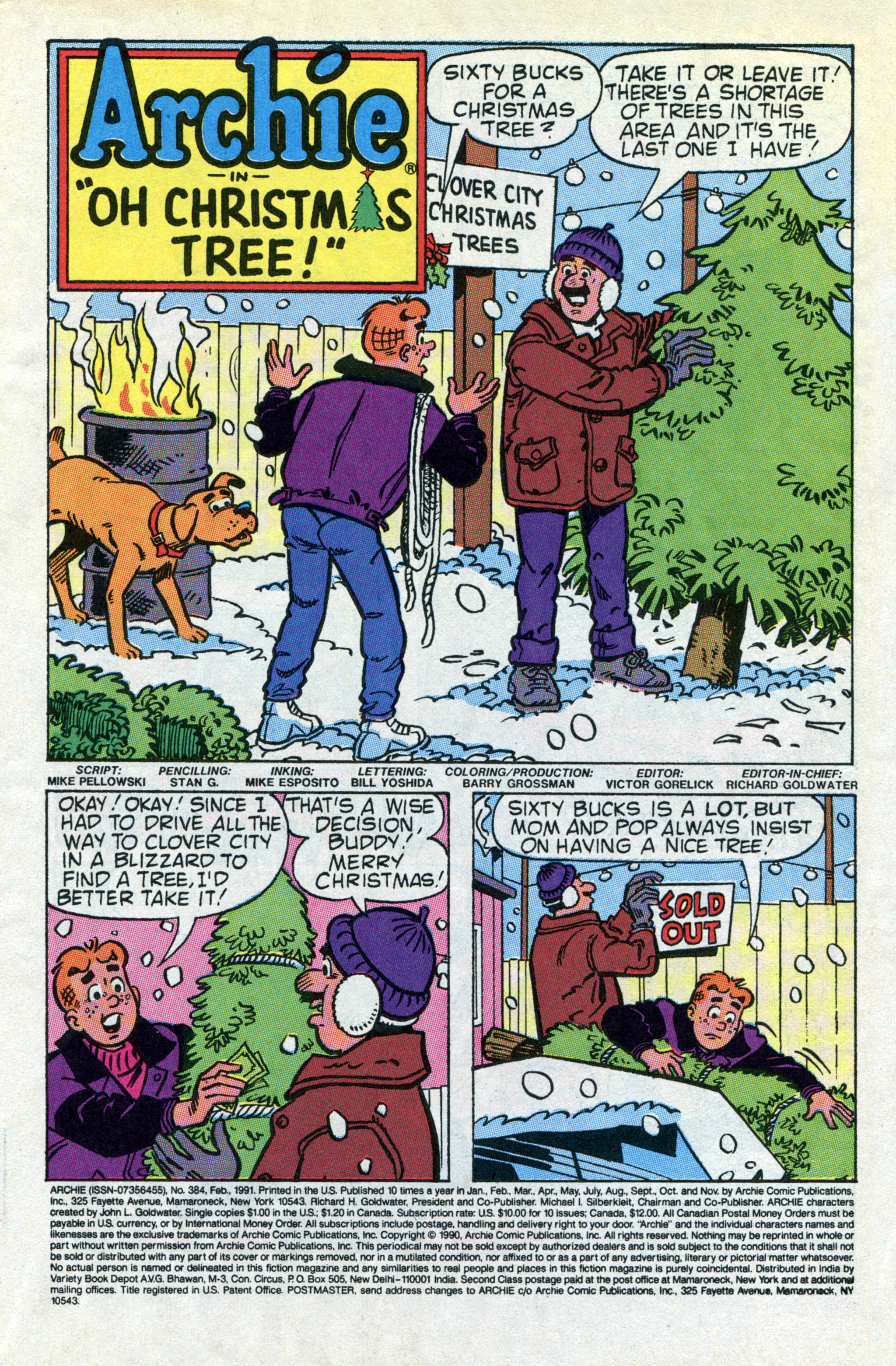 Read online Archie (1960) comic -  Issue #384 - 3