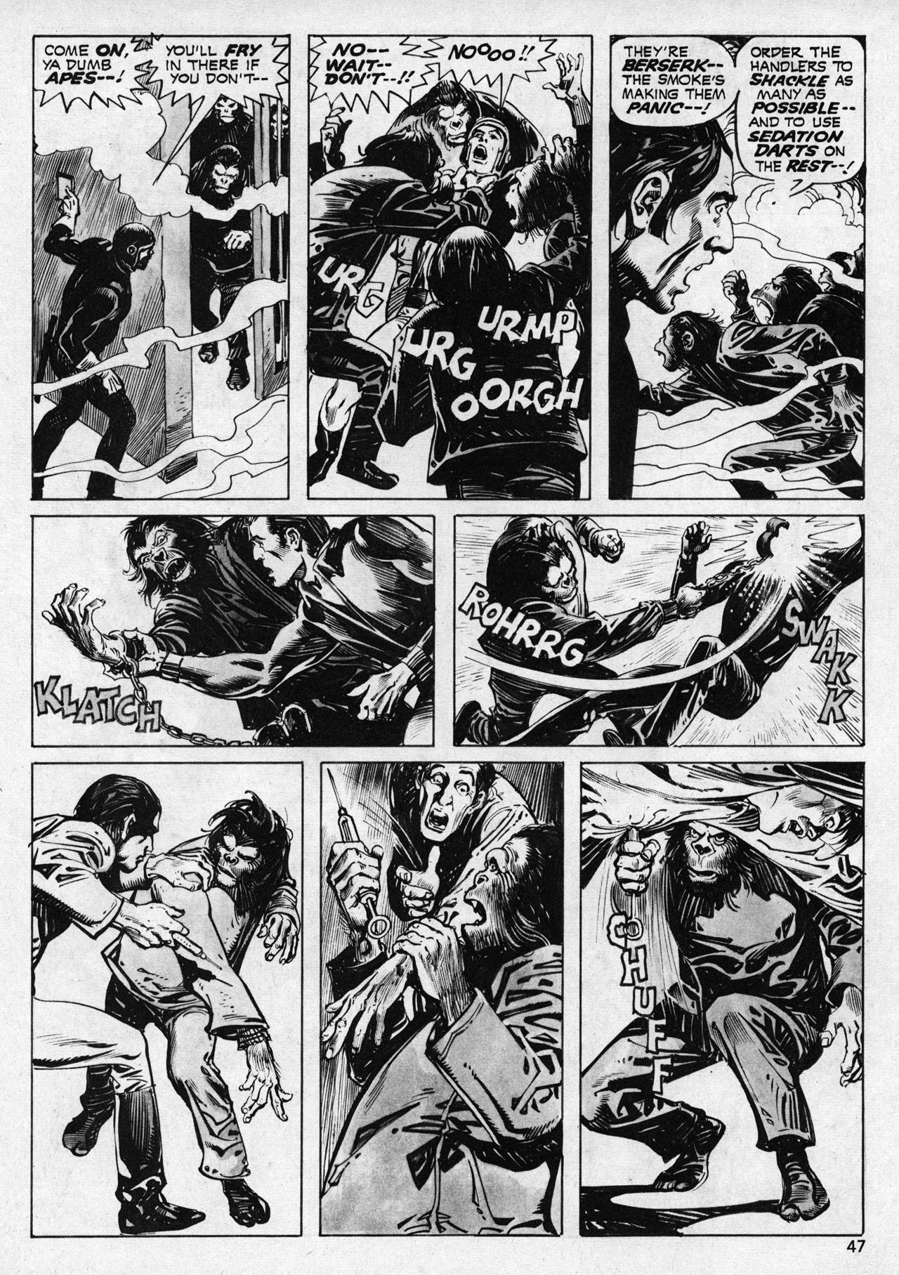 Read online Planet of the Apes comic -  Issue #20 - 45