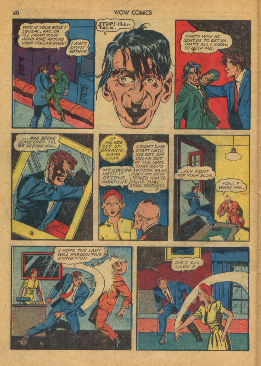 Read online Wow Comics comic -  Issue #3 - 42