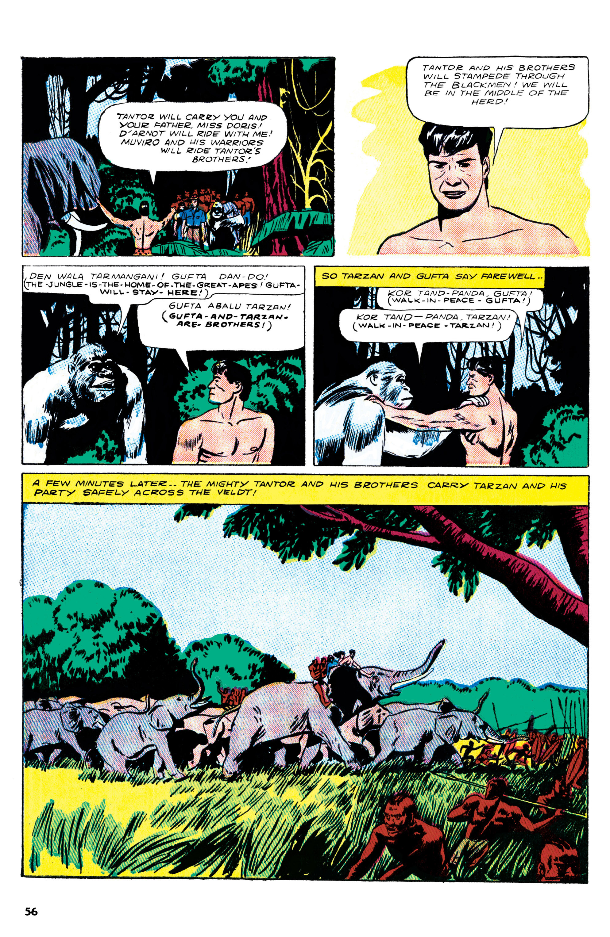 Read online Edgar Rice Burroughs Tarzan: The Jesse Marsh Years Omnibus comic -  Issue # TPB (Part 1) - 57