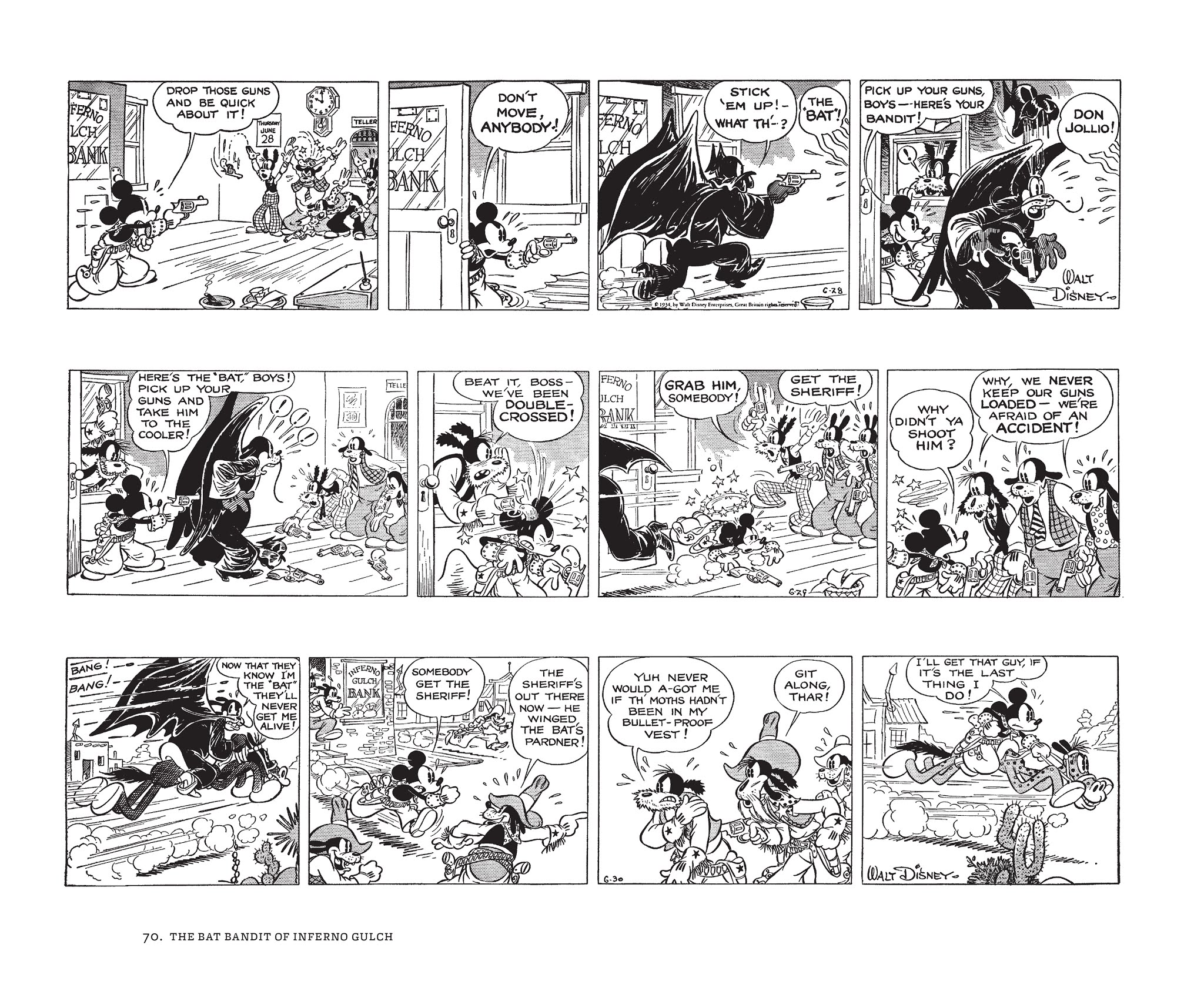 Read online Walt Disney's Mickey Mouse by Floyd Gottfredson comic -  Issue # TPB 3 (Part 1) - 70