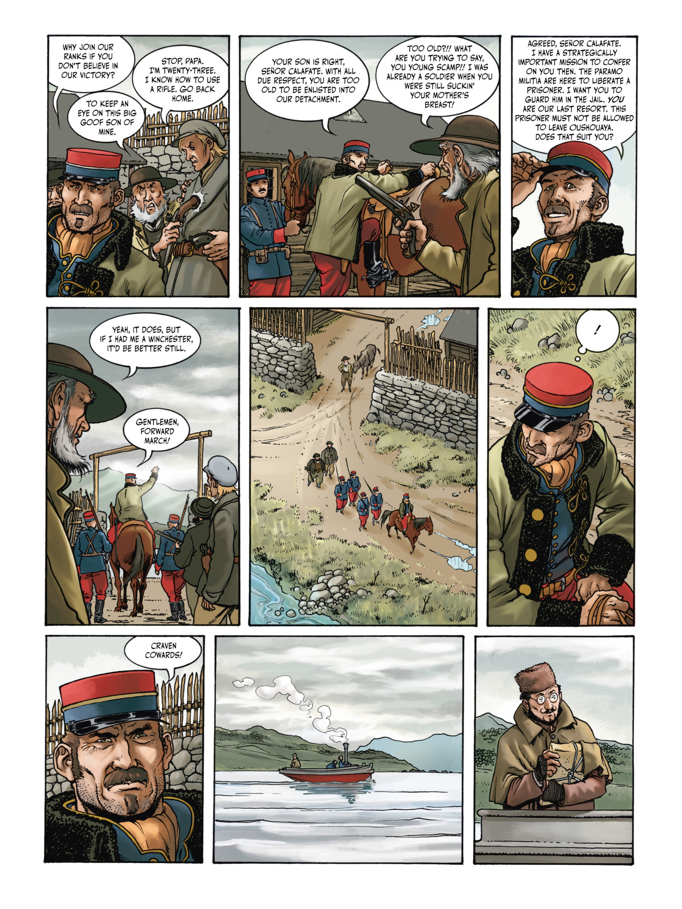 Read online Cape Horn comic -  Issue #3 - 17