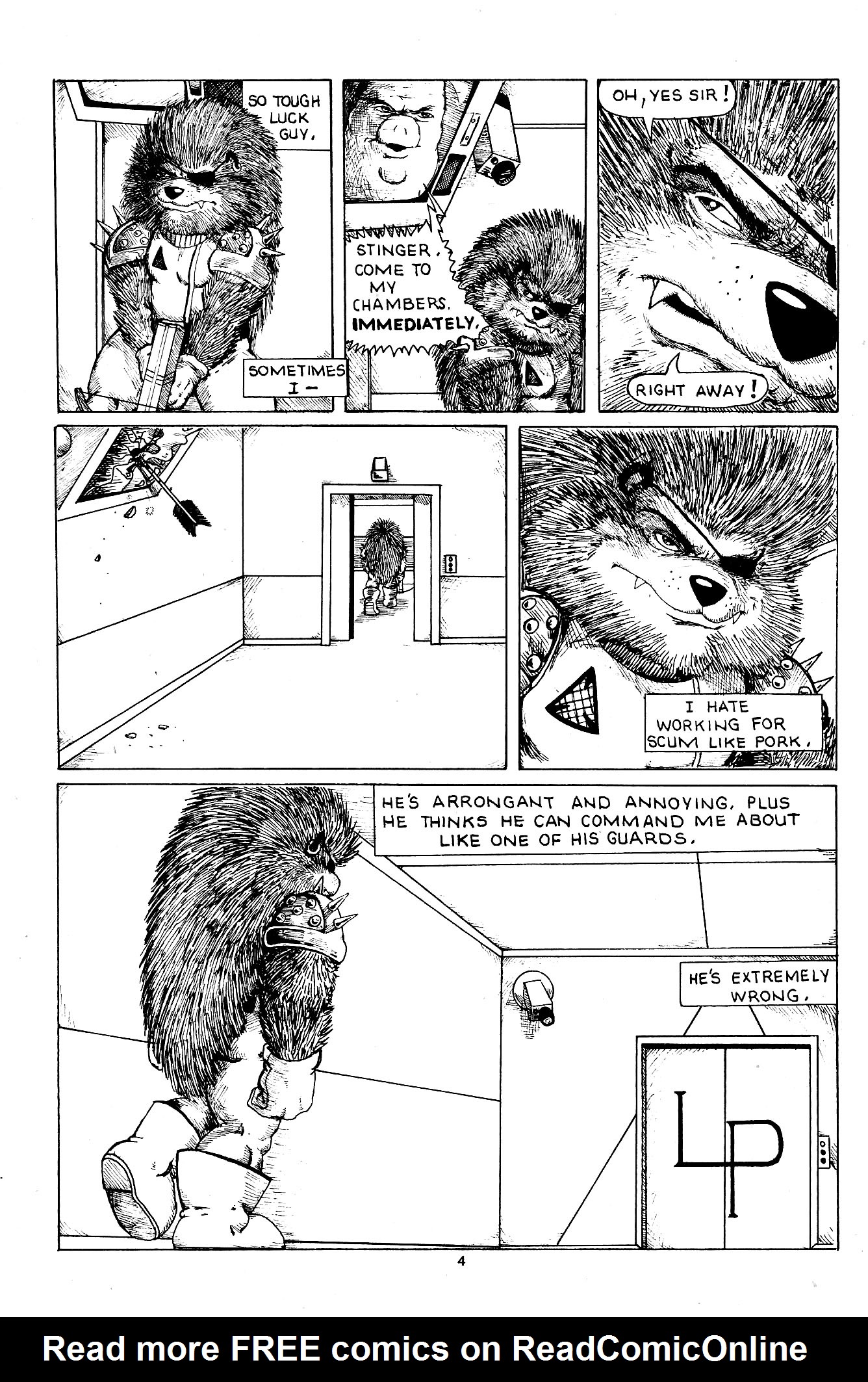 Read online Space Beaver comic -  Issue #4 - 6