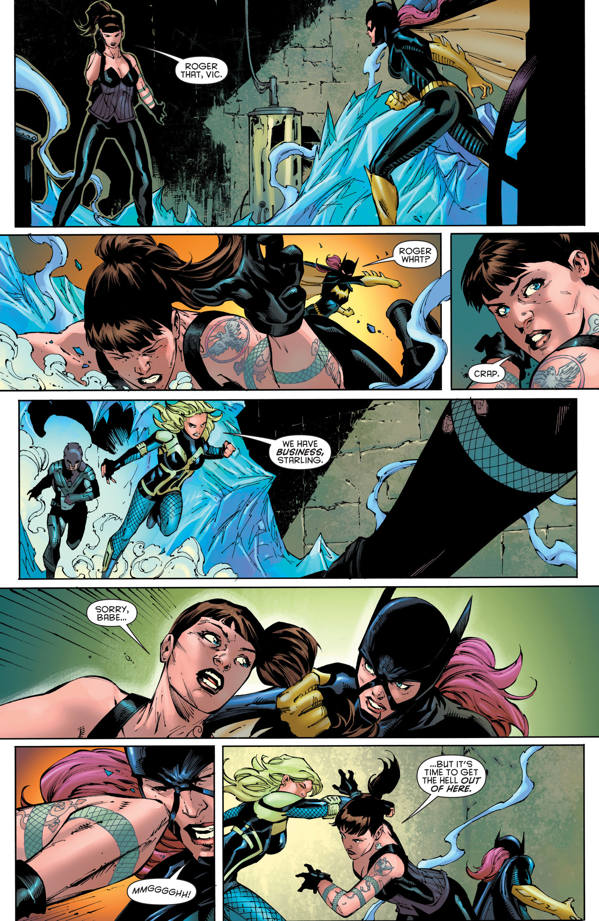 Read online Birds of Prey (2011) comic -  Issue #20 - 16