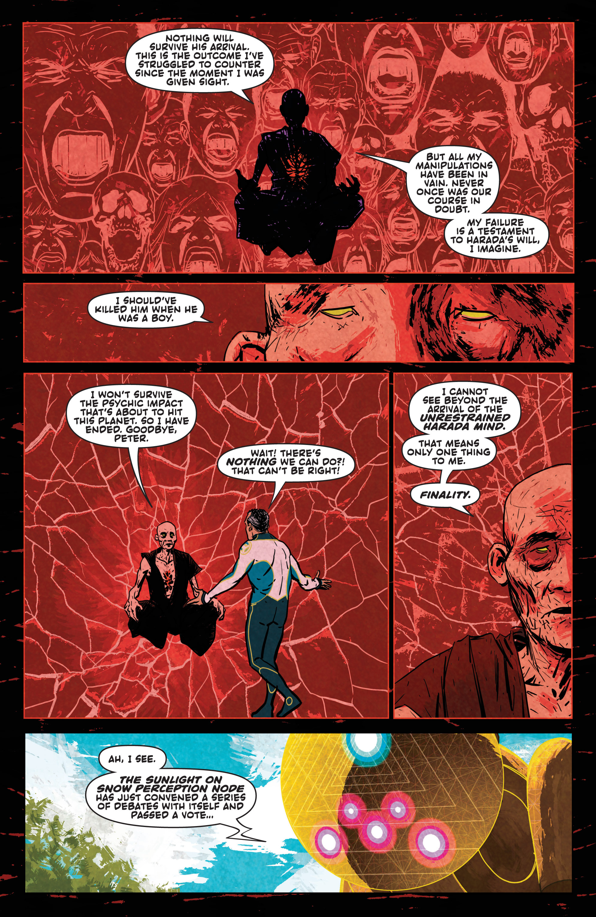 Read online Book of Death: Fall of Harbinger comic -  Issue # Full - 7