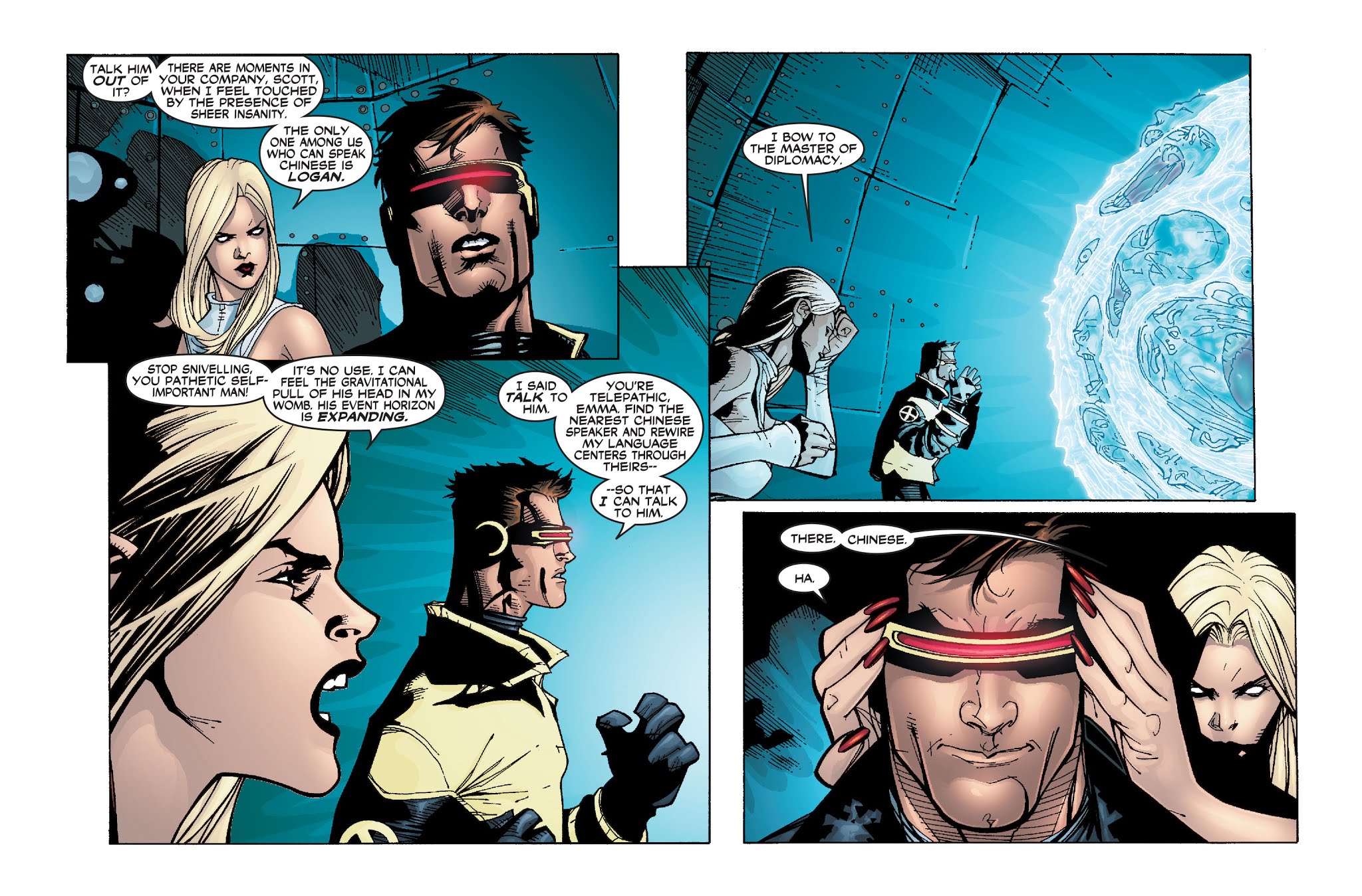Read online New X-Men (2001) comic -  Issue # _TPB 1 - 130