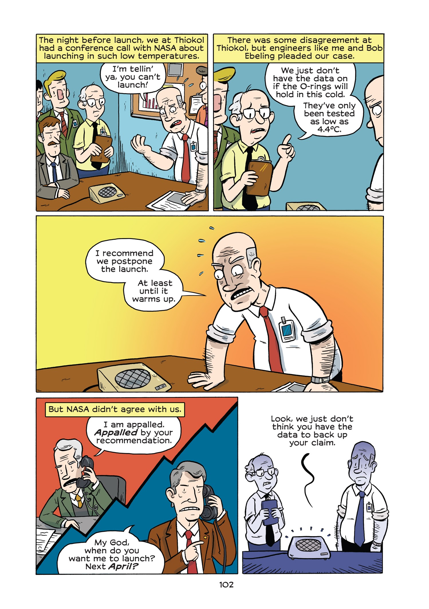 Read online History Comics comic -  Issue # The Challenger Disaster: Tragedy in the Skies - 107