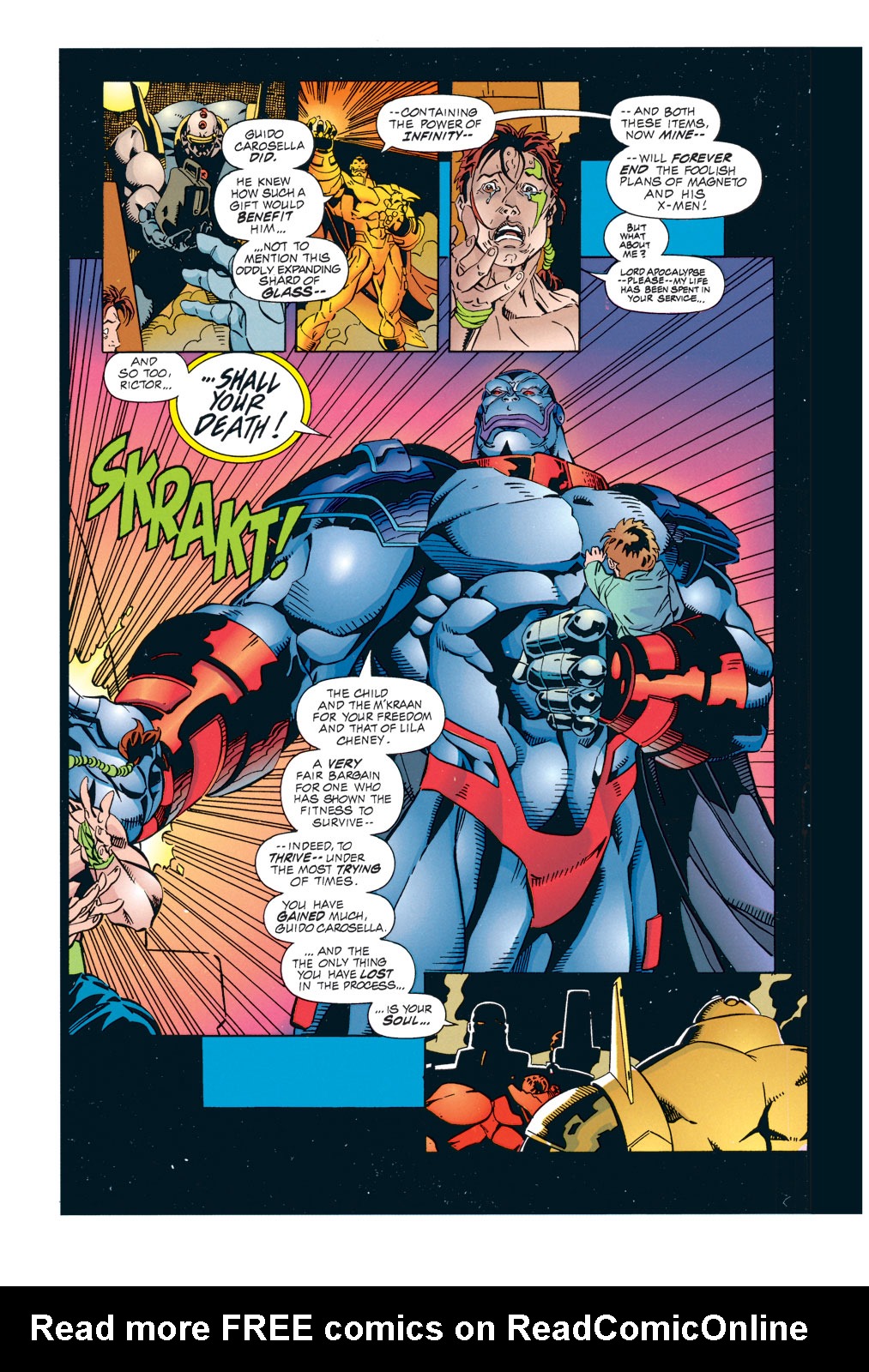 Read online Gambit and the X-Ternals comic -  Issue #4 - 22