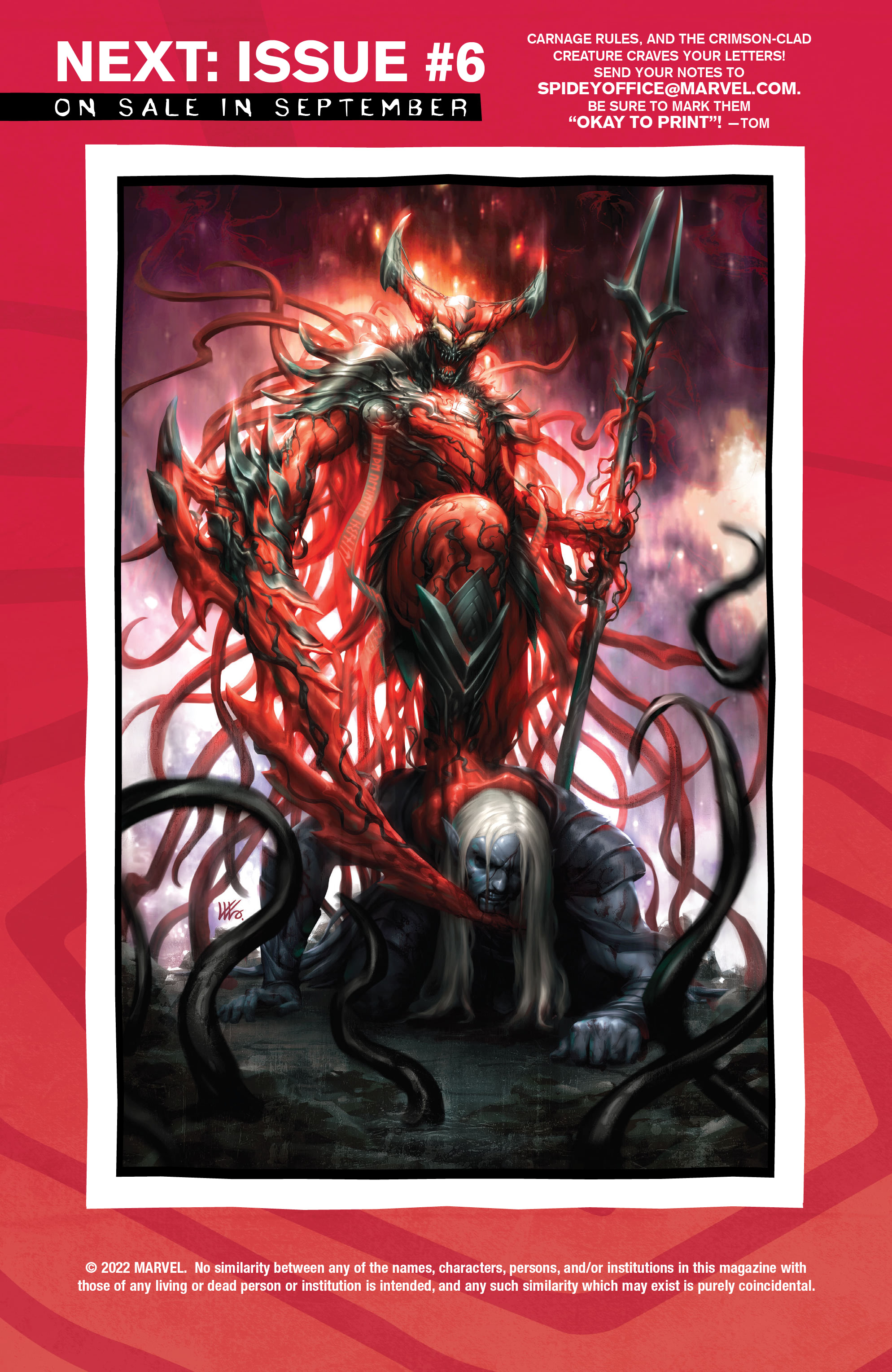 Read online Carnage (2022) comic -  Issue #5 - 22